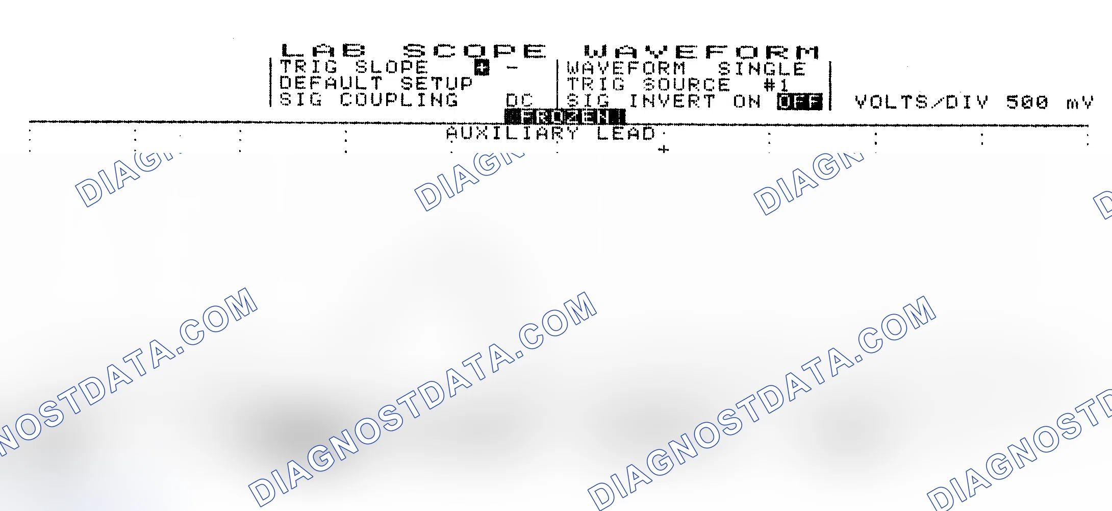 Scheme 10: Single Injector w/Excessive Current Flow - Current Pattern