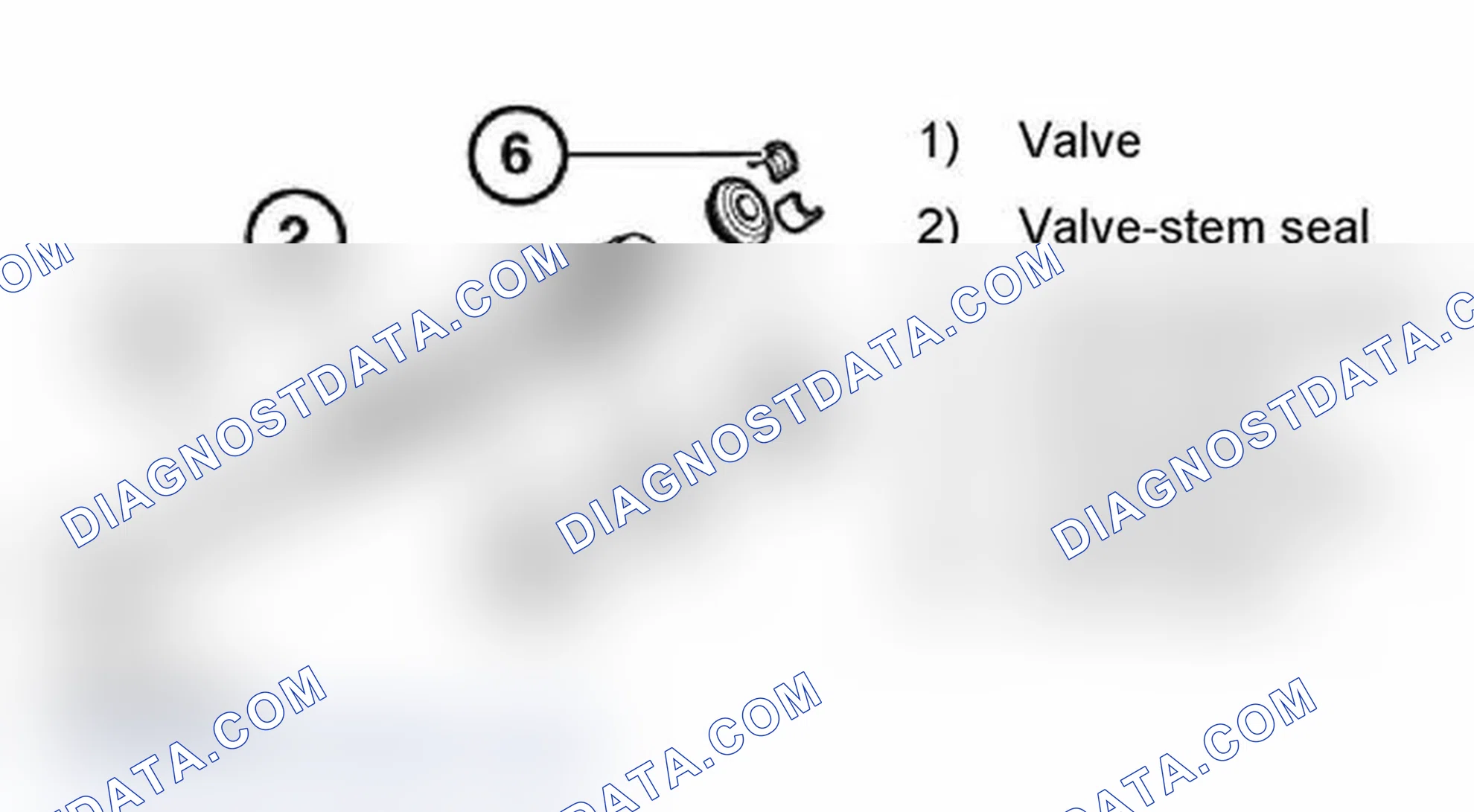 Scheme 286: 11 34 552 Removing and installing or replacing all valves (M52 / S52 / M52TU / M54 / M56)