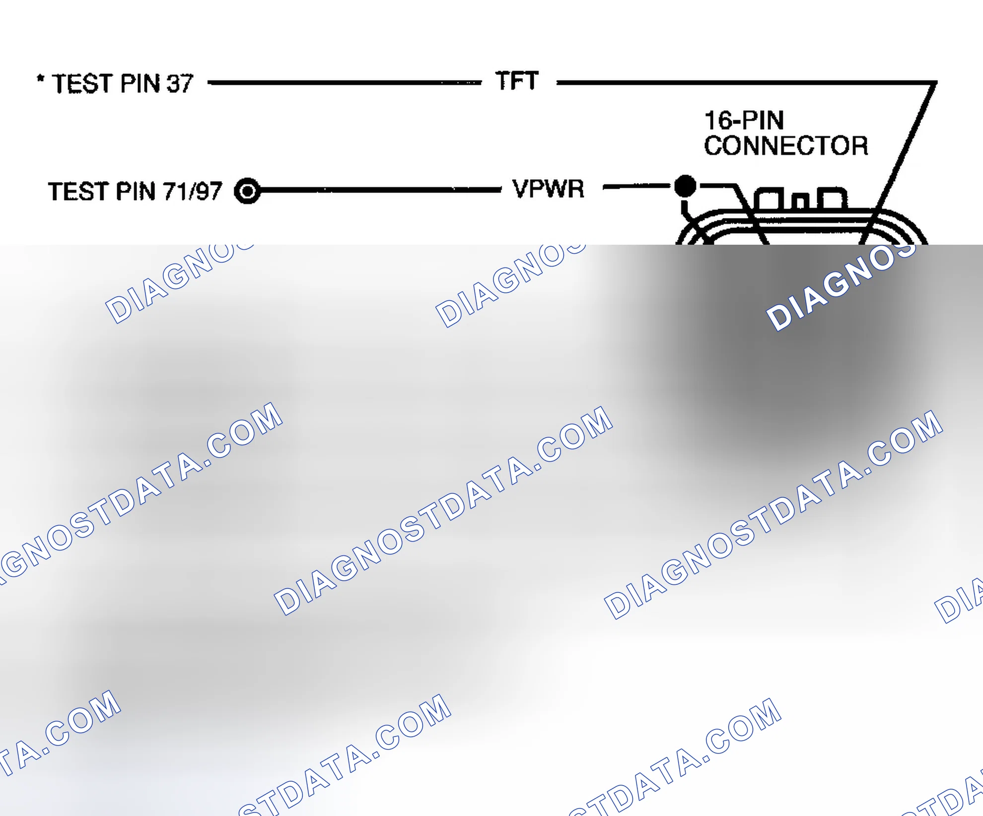 Scheme 323: Identifying Transmission Wiring Harness 16-Pin Connector