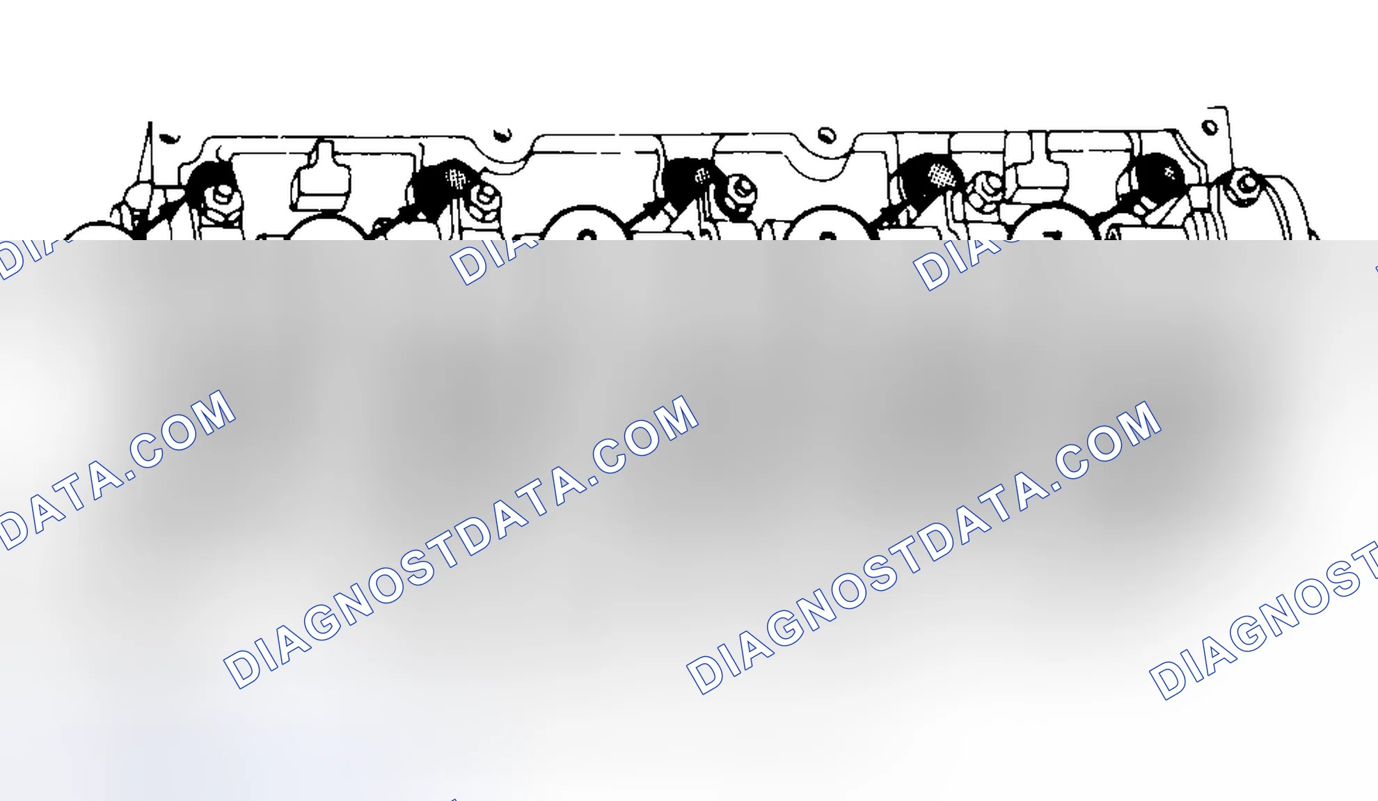Scheme 7: Typical Cylinder Head Tightening or Loosening Sequence