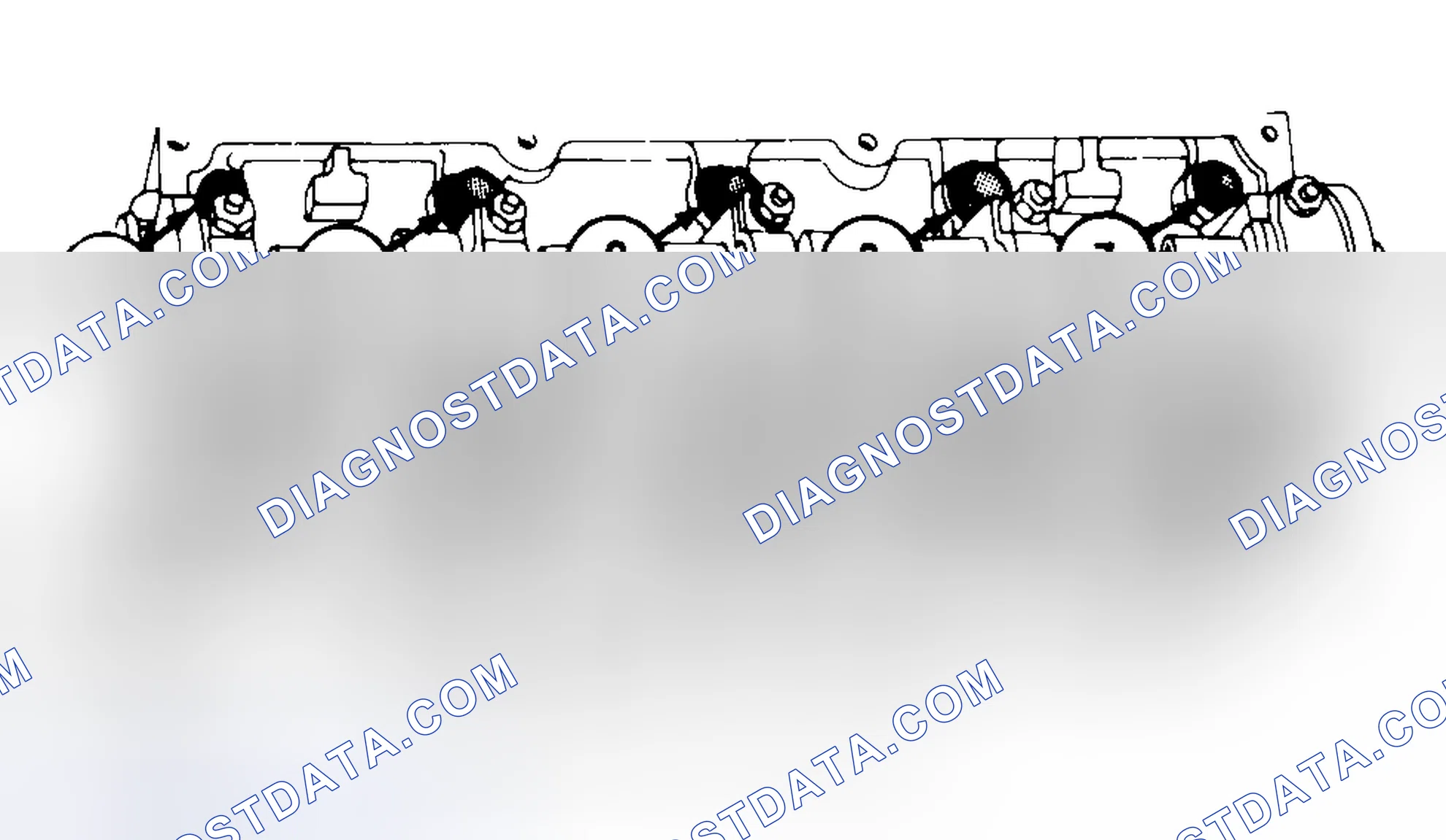 Scheme 7: Typical Cylinder Head Tightening or Loosening Sequence