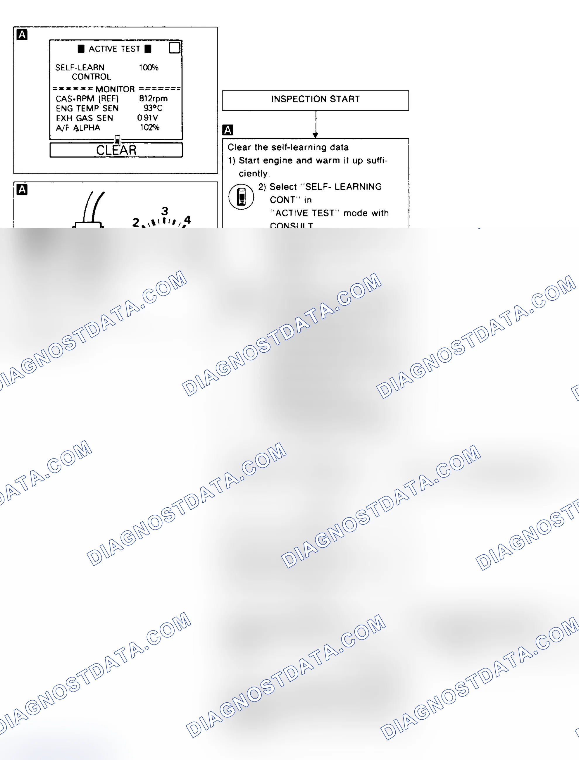 Scheme 75: CODE 45 - INJECTOR LEAK (CALIF.) (2.0L)