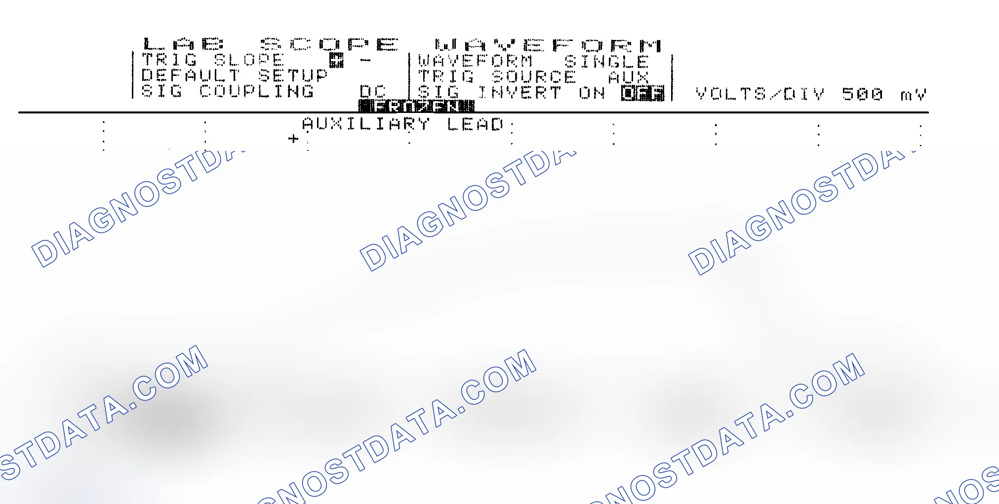 Scheme 14: Single Injector w/Excessive Current Flow - Current Pattern
