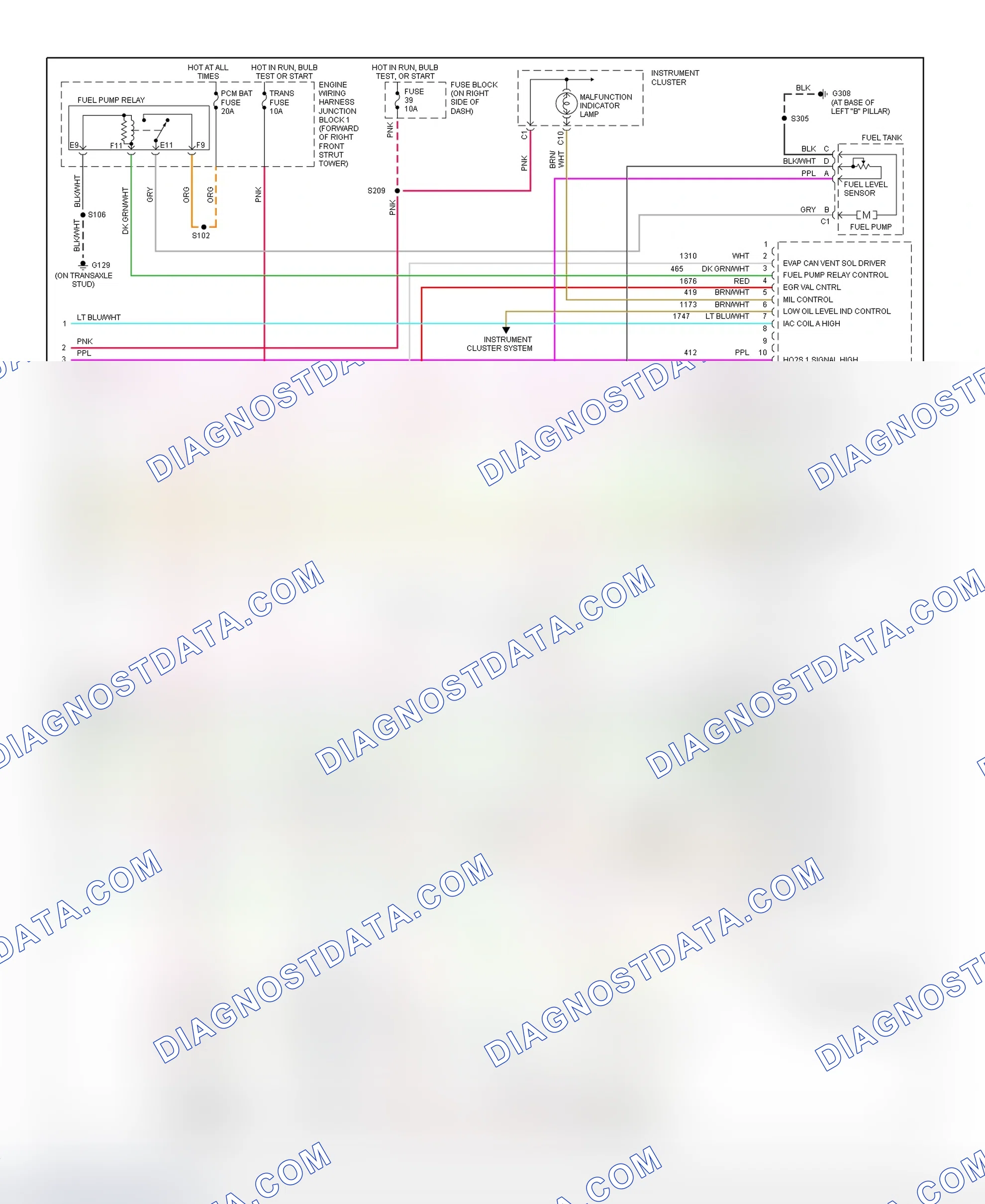 Scheme 137: PCM Wiring Diagram (Lumina & Monte Carlo - 3.8L - 4 Of 4)