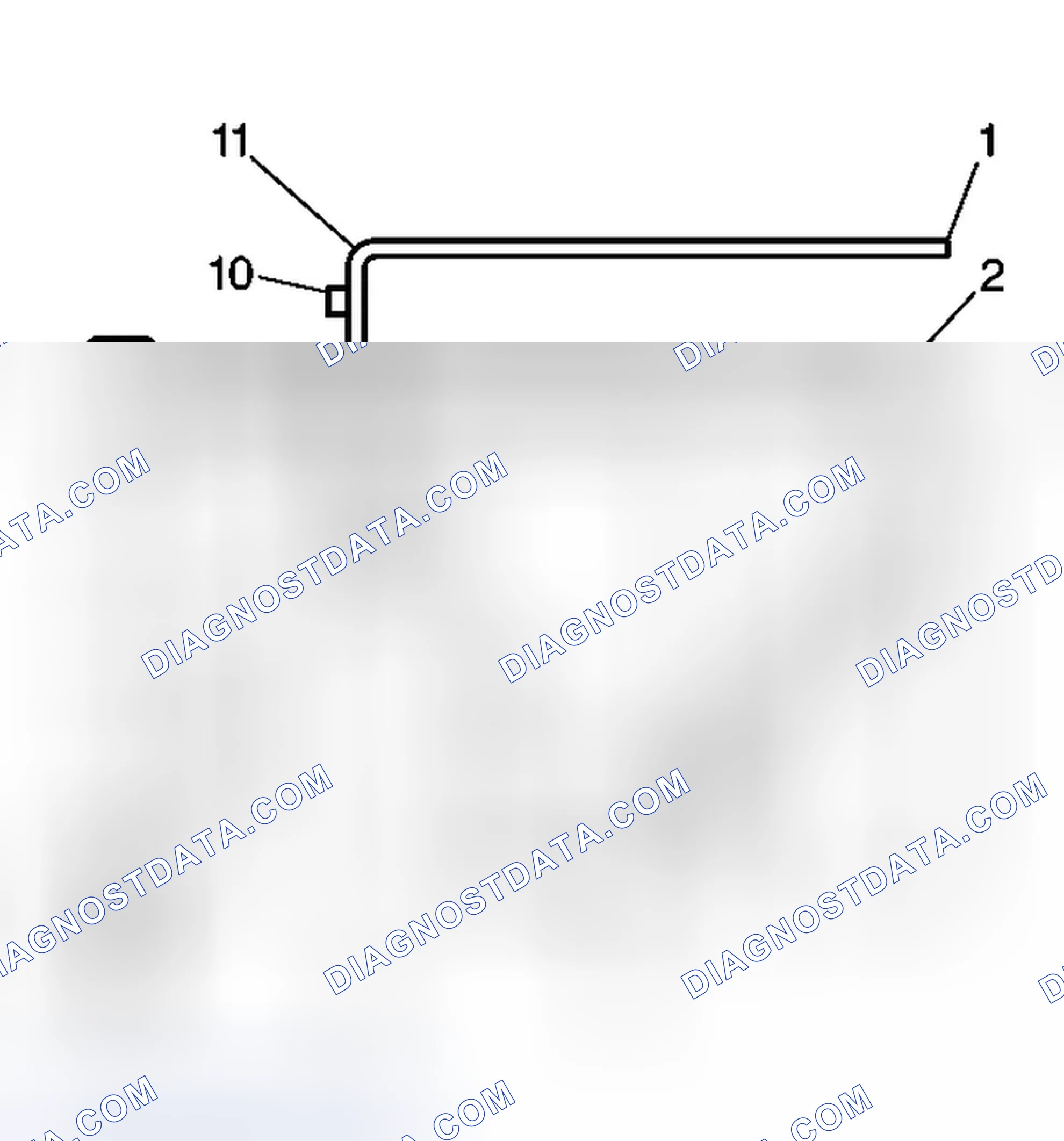 Scheme 112: Emission Hose Routing Diagram