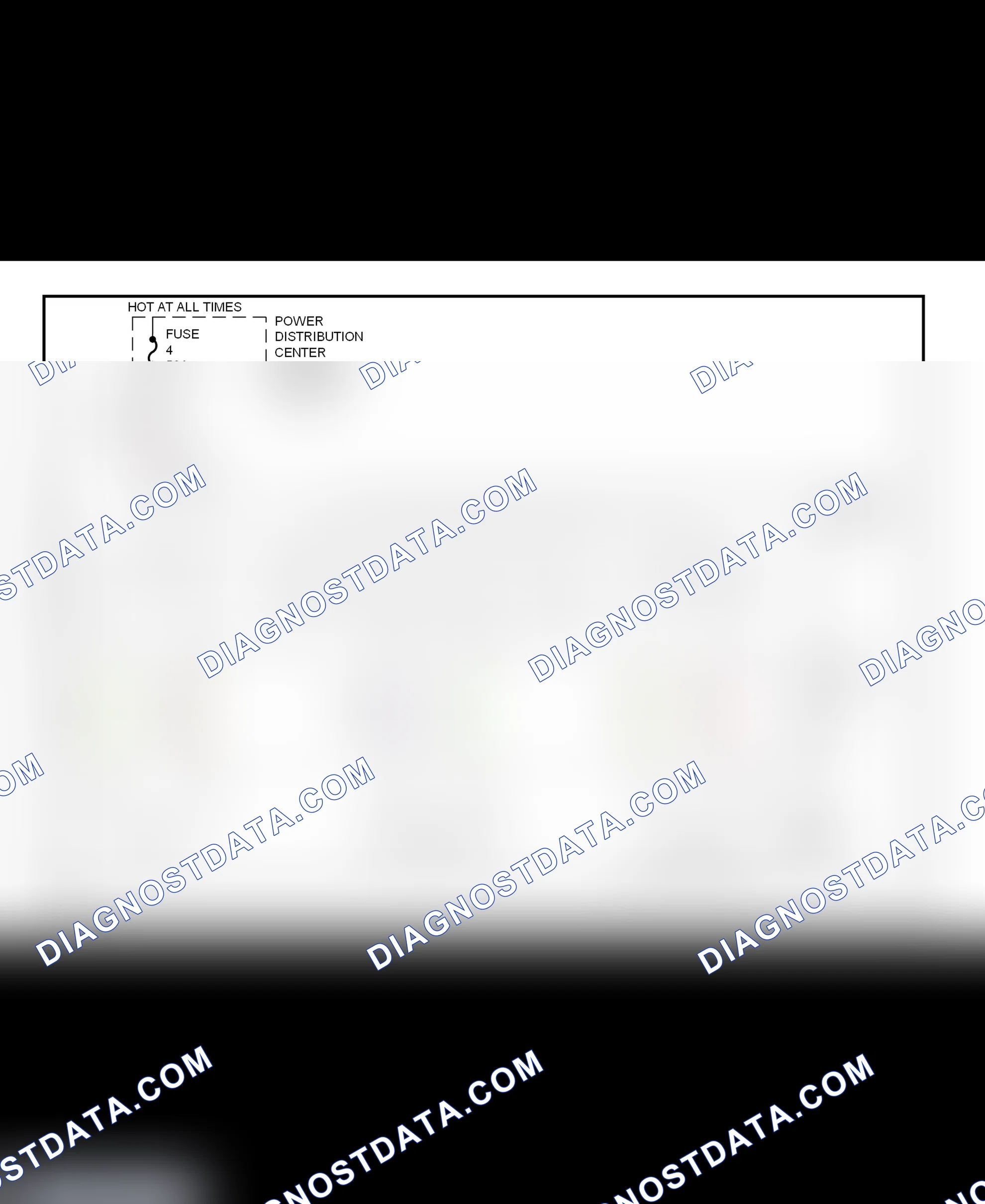 Fig. 3: Power Seat System Wiring Diagram (Durango)