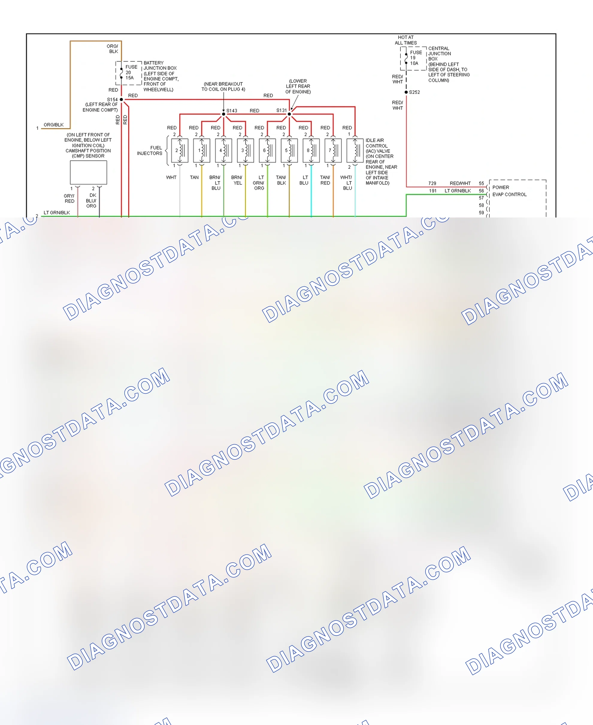 Scheme 176: PCM Wiring Diagram (Town Car - 4.6L - 3 Of 3)