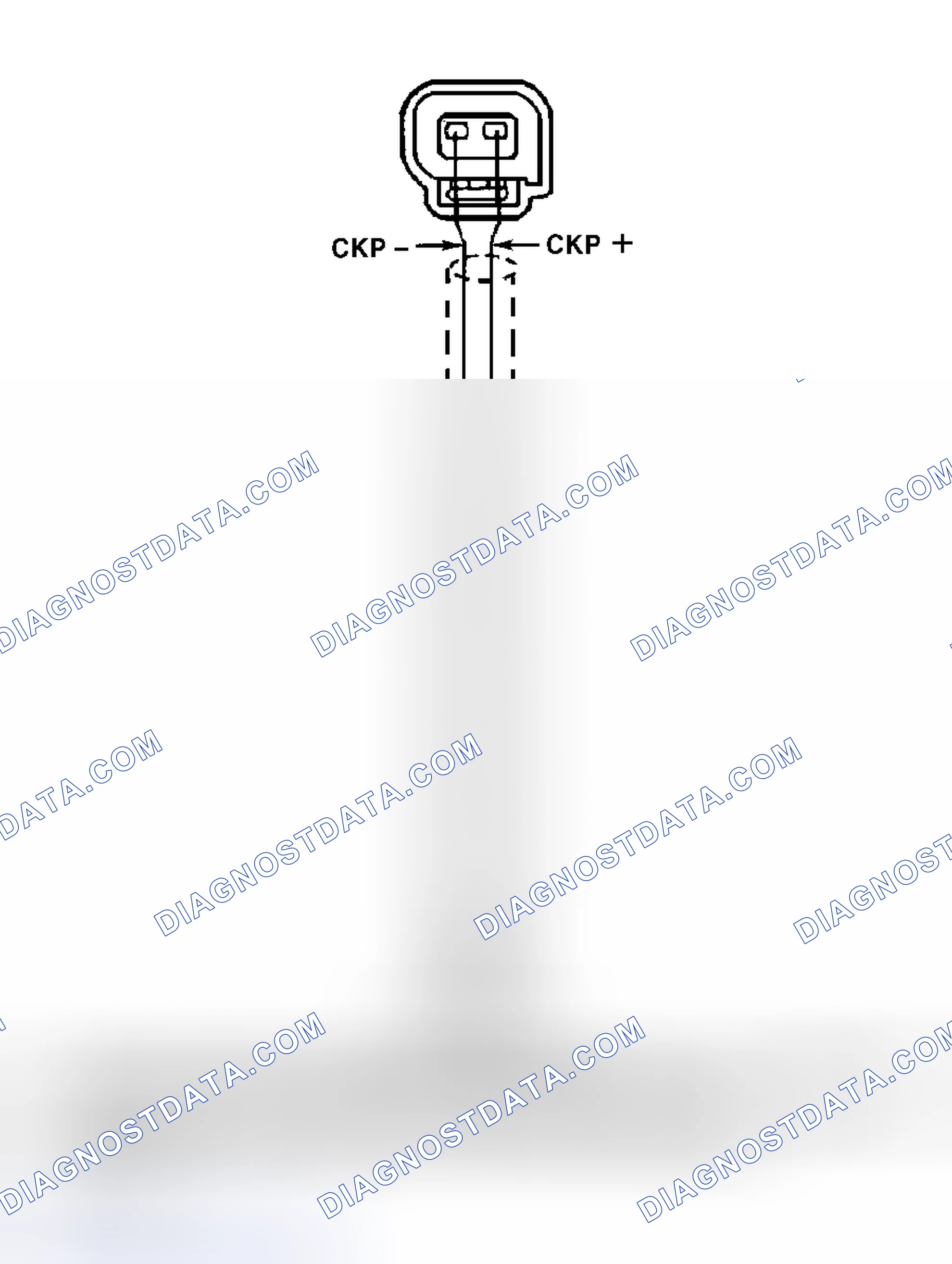 Scheme 65: Identifying Crankshaft Position Sensor Circuits