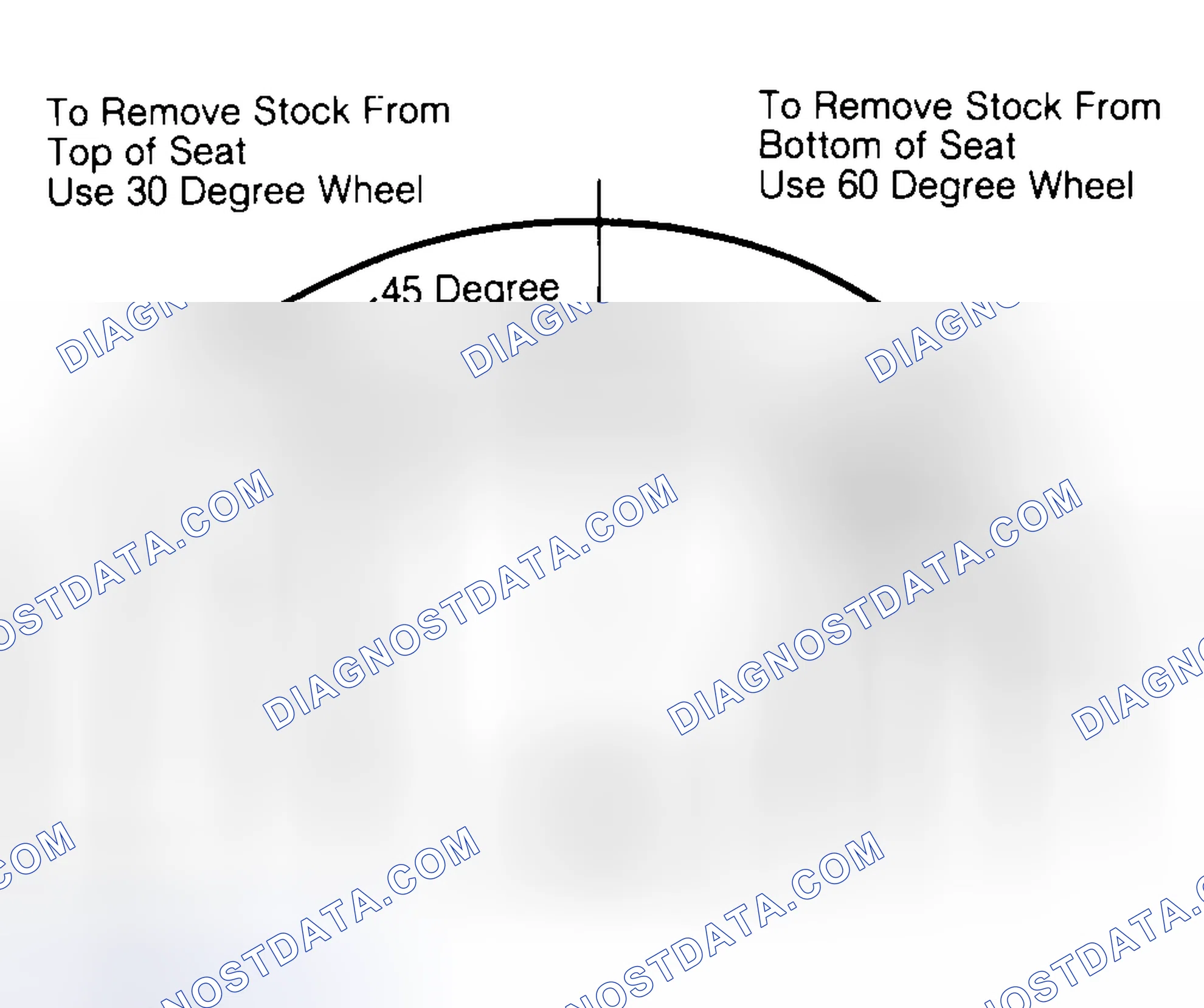 Scheme 19: Adjusting Valve Seat Width