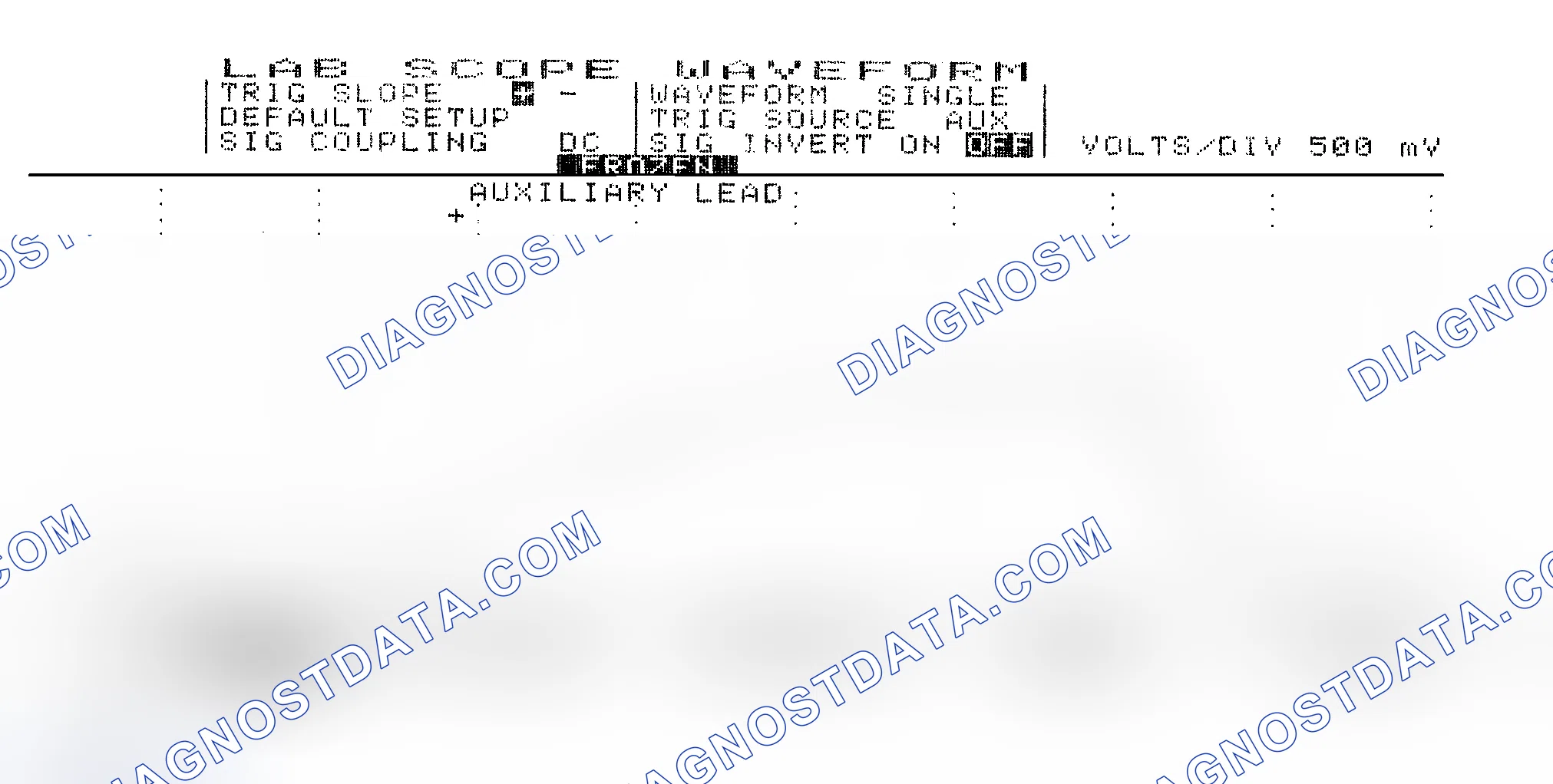 Scheme 14: Single Injector w/Excessive Current Flow - Current Pattern