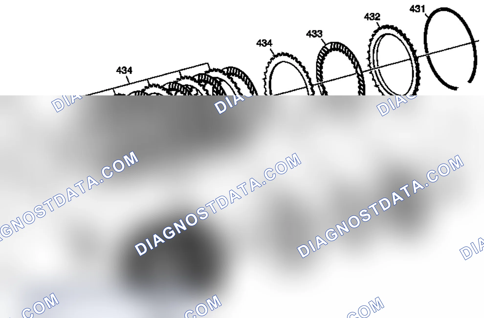 Scheme 221: 4-5-6 (w/Turbine Shaft) Clutch Assembly