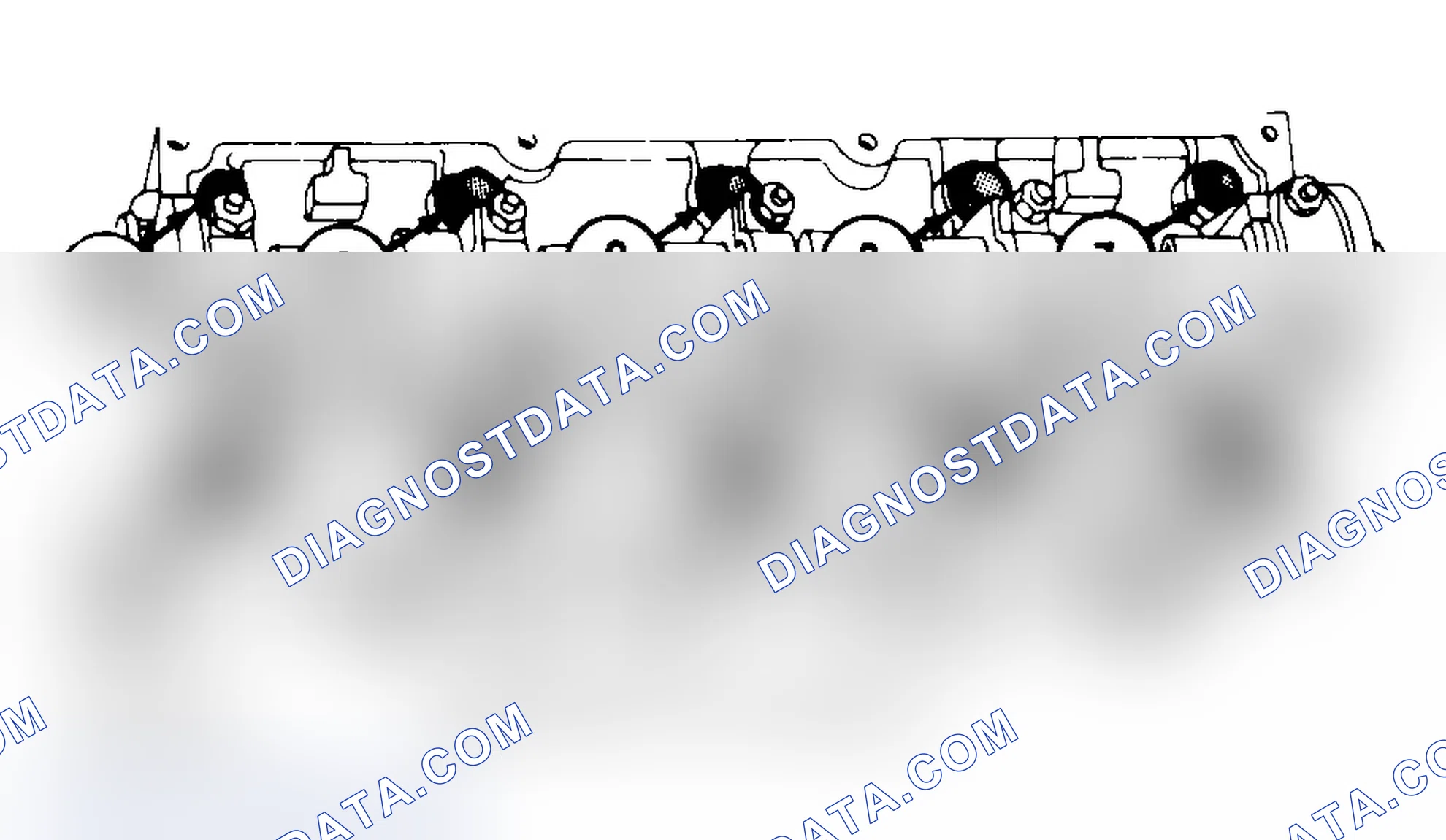 Scheme 3: Typical Cylinder Head Tightening or Loosening Sequence