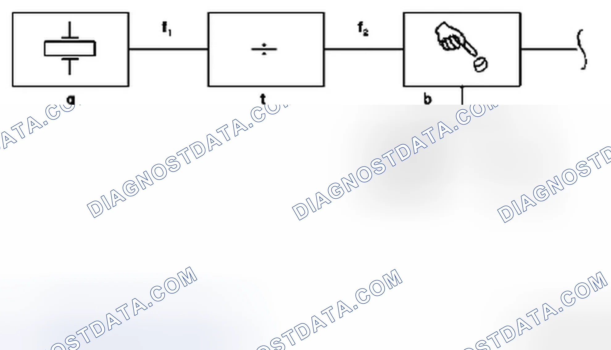 Scheme 13: Electronic clock, location/function - GF54.30-P-3011A