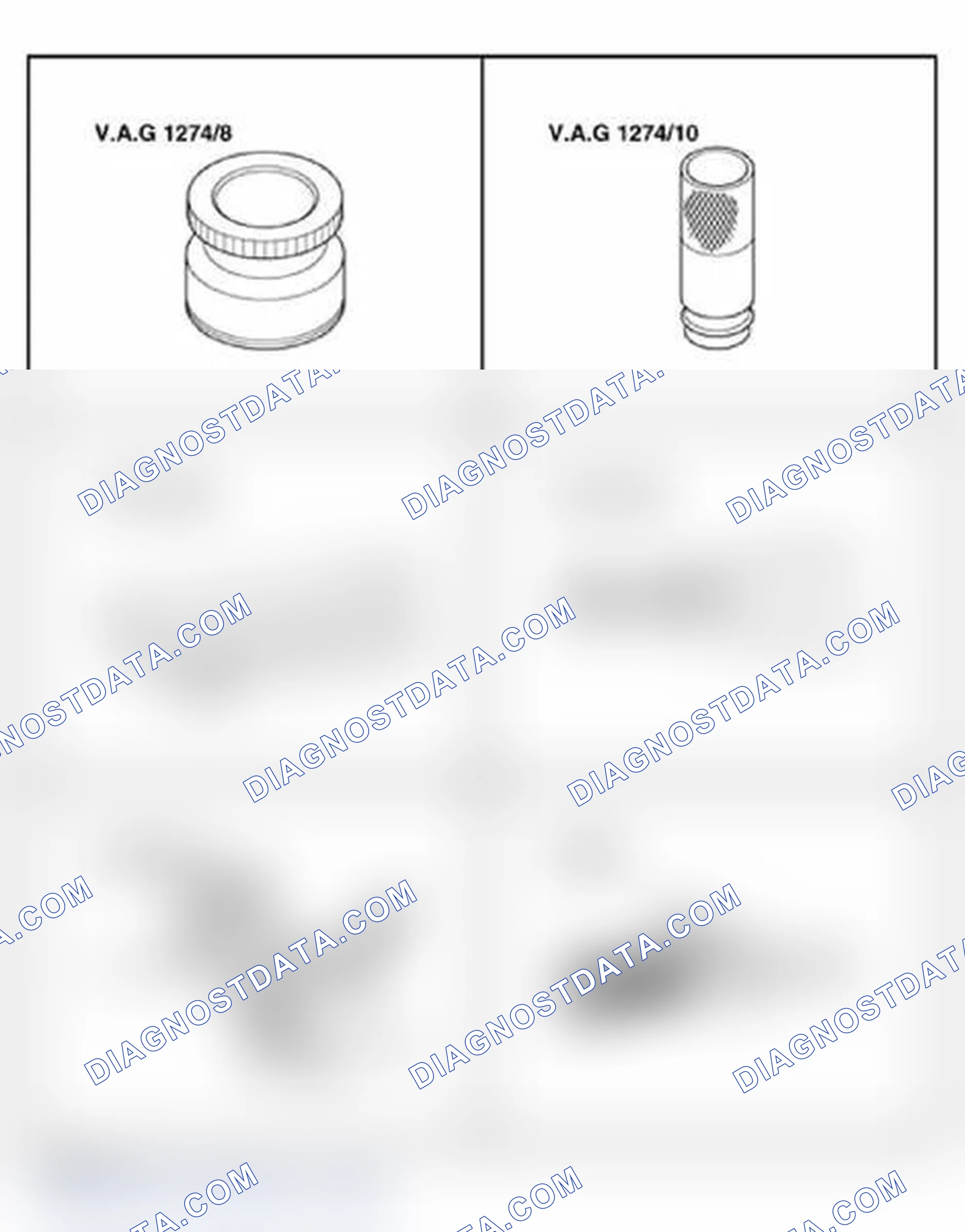 Scheme 2: Special tools and equipment required