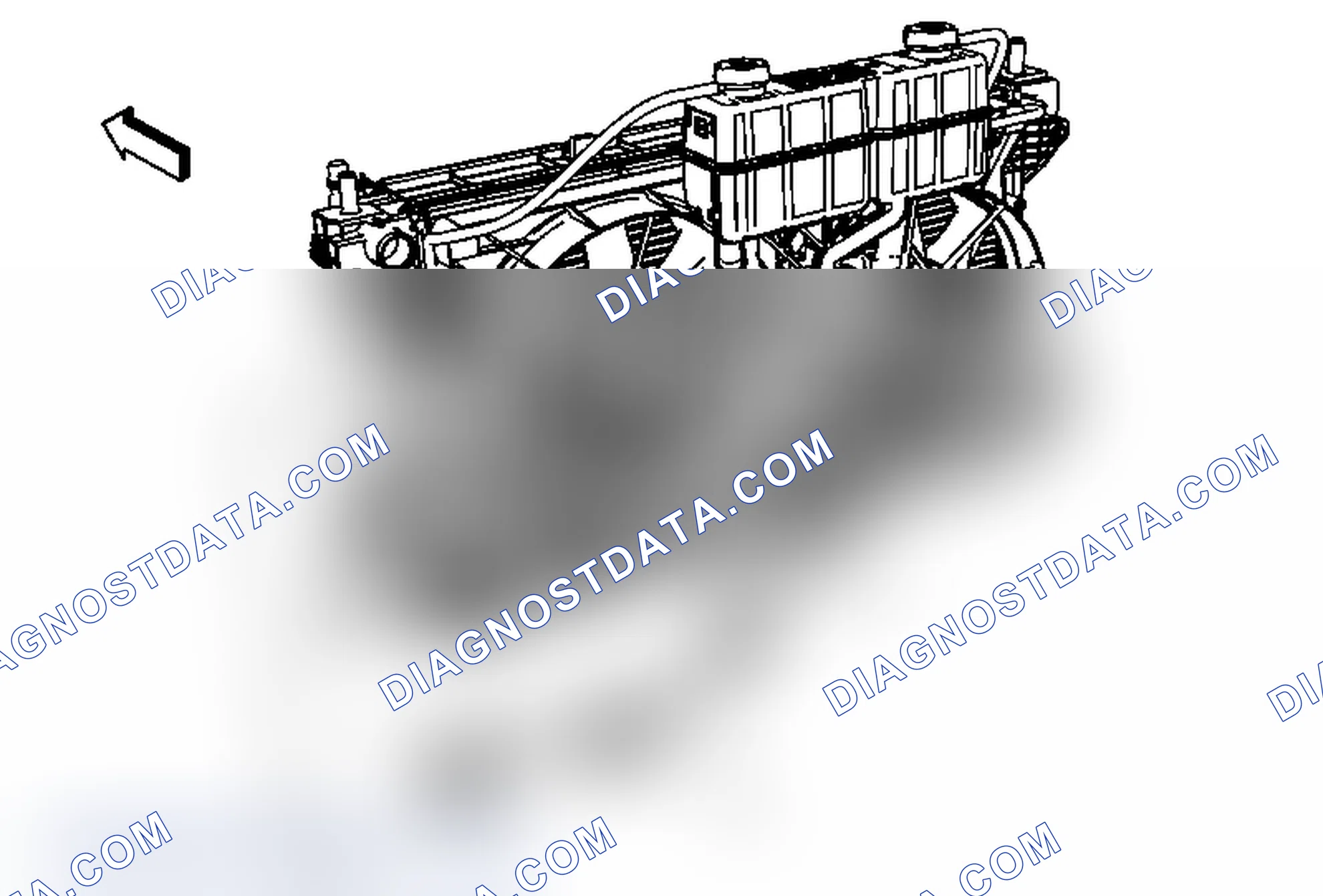 Scheme 113: Generator Control Module Coolant Tank Hose Replacement