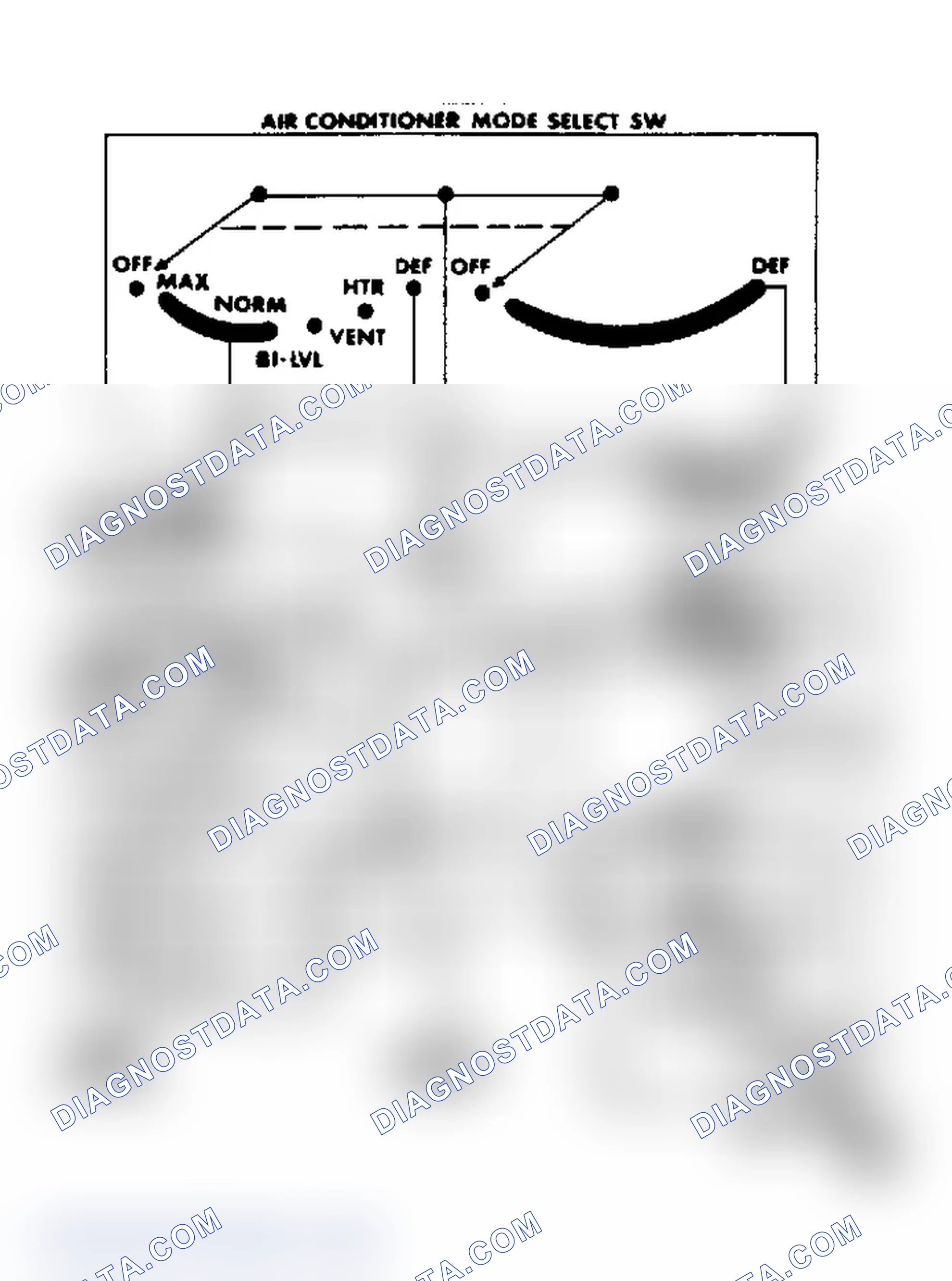 Scheme 15: Manual A/C-Heater Wiring Diagram ("R/V" Series Trucks)