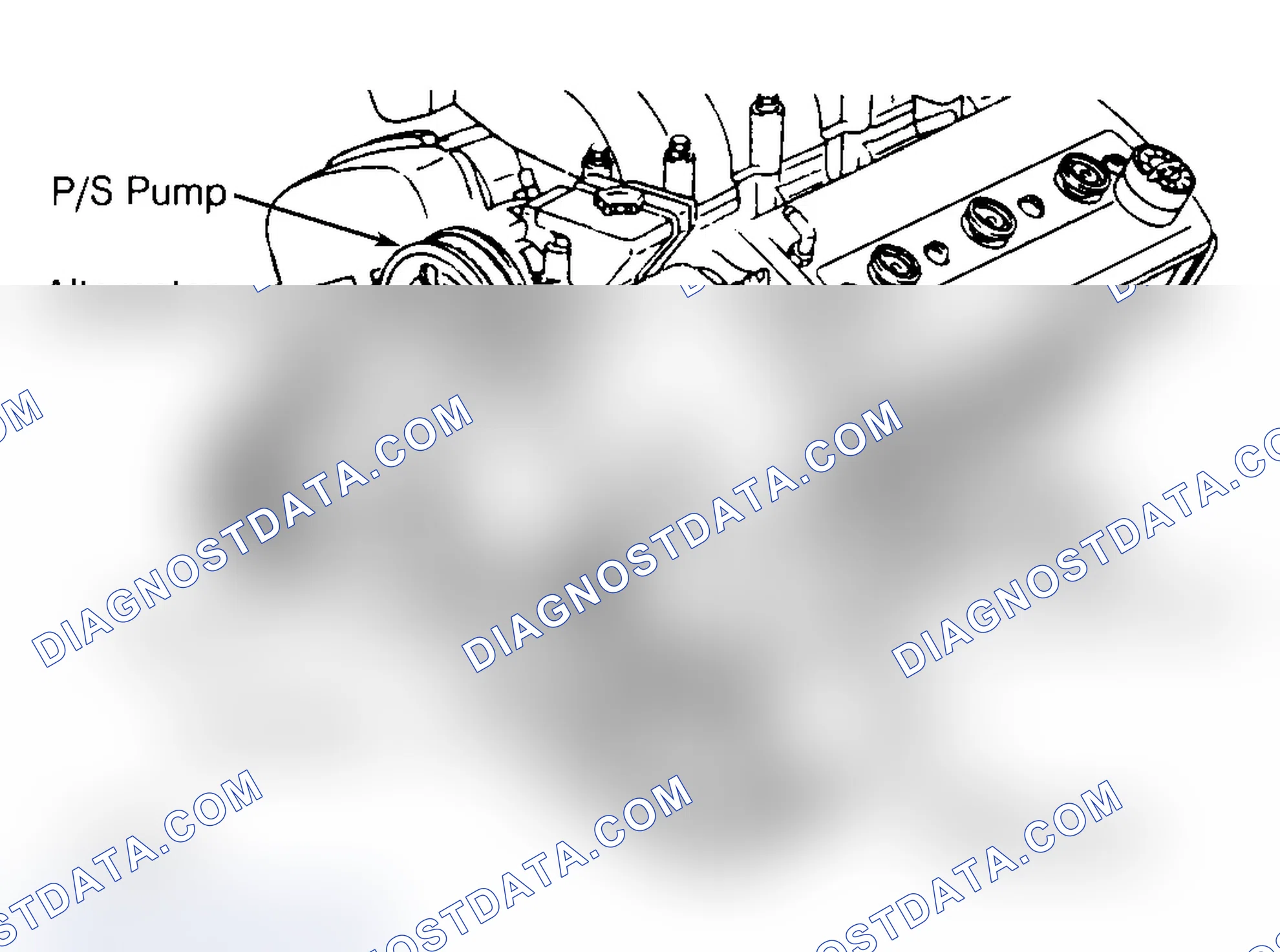 Scheme 7: SERPENTINE BELT ROUTING (3.4L EXCEPT CAMARO/FIREBIRD)