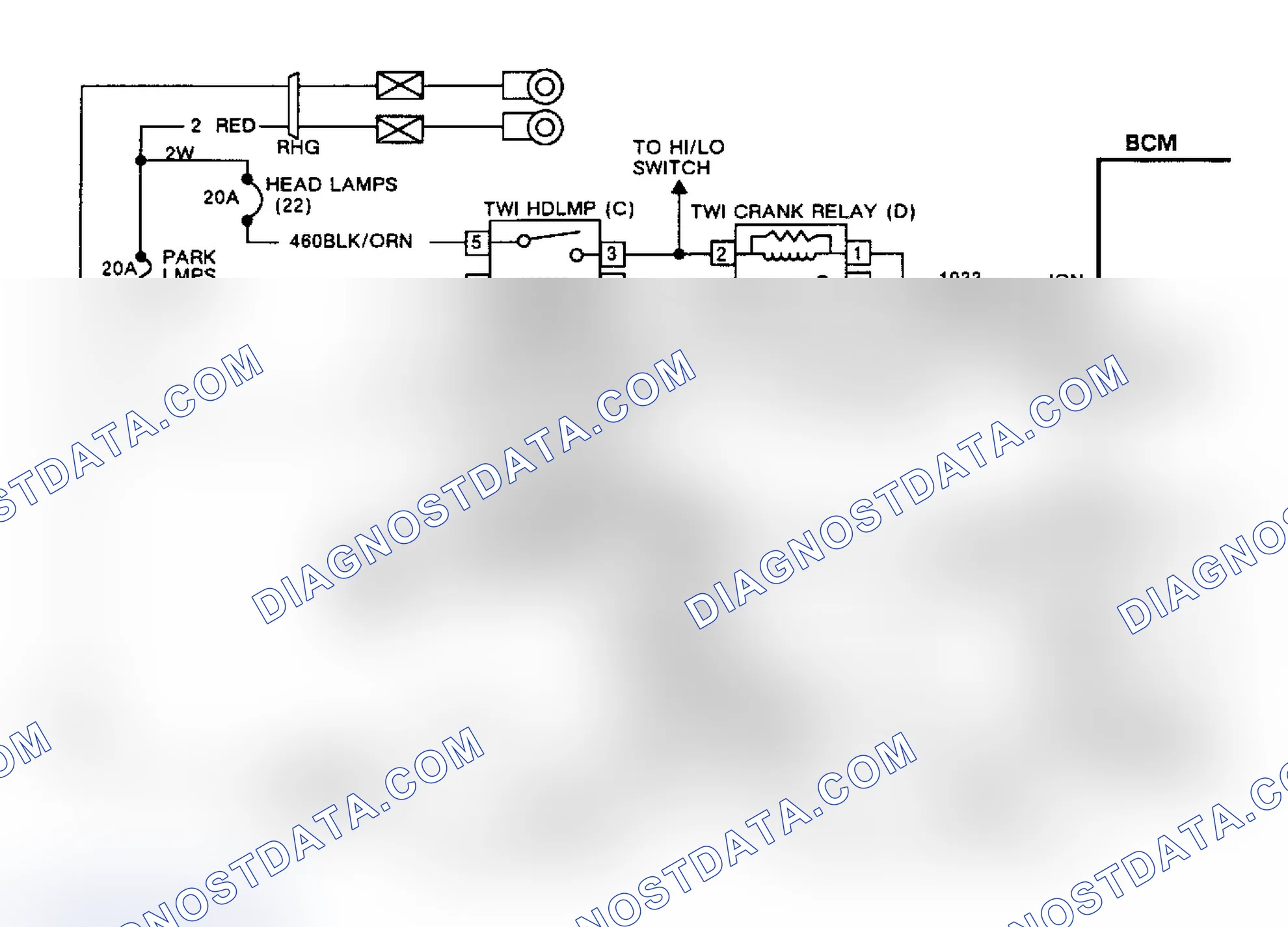 Scheme 258: Code B420: Circuit Diagram