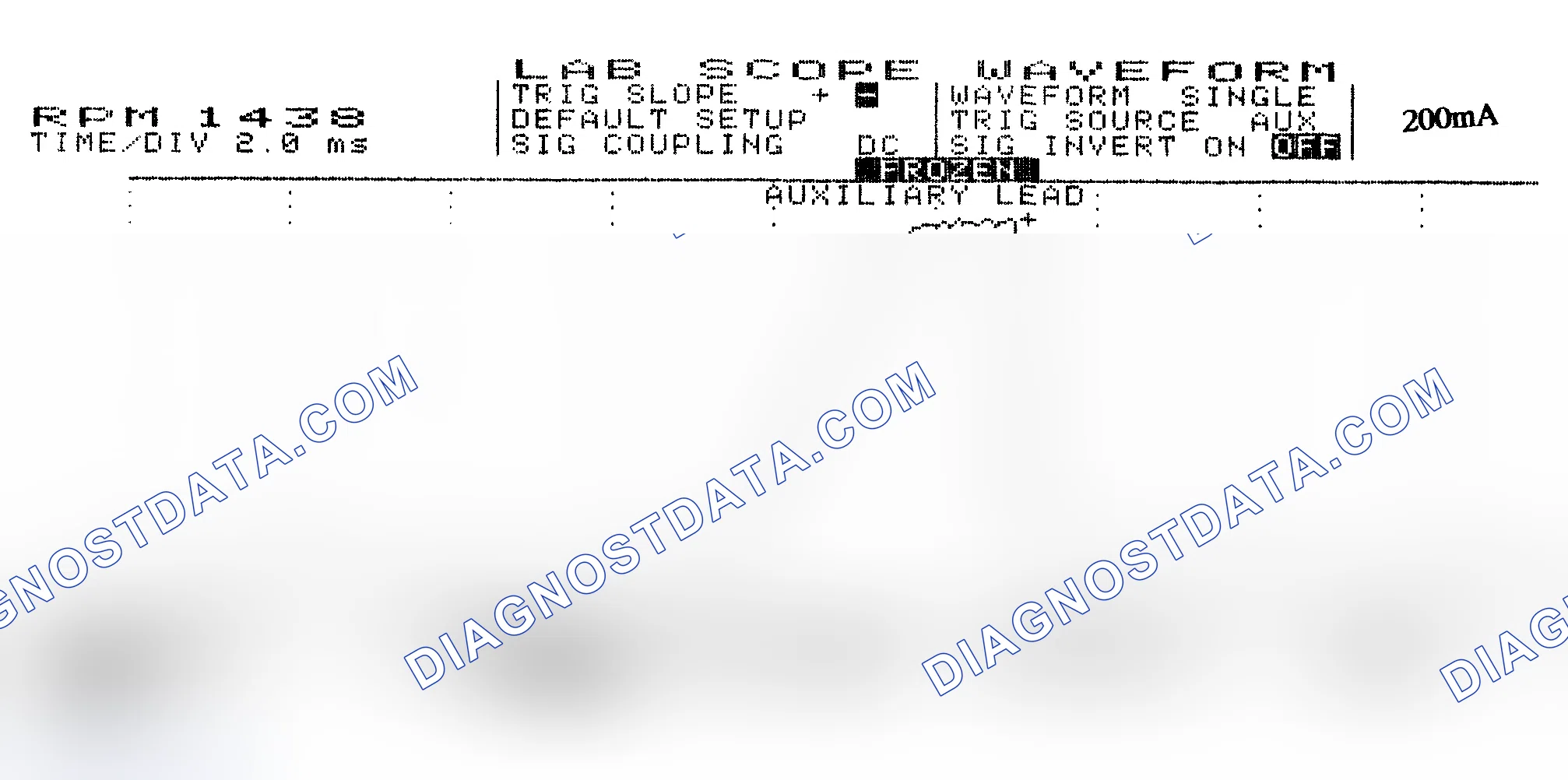 Scheme 15: Single Injector w/Normal Current Flow - Current Pattern