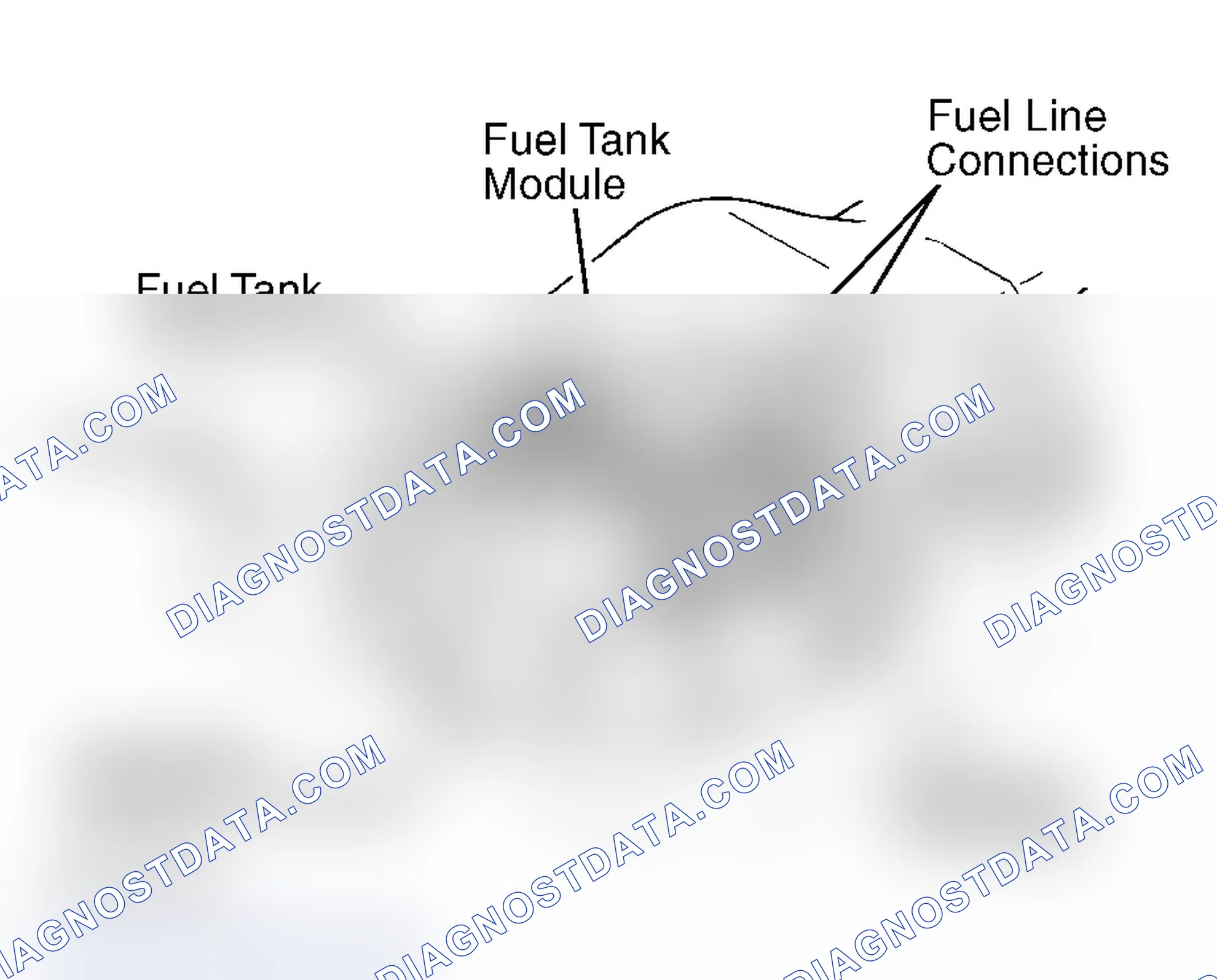 Scheme 739: FUEL TANK MODULE LOCATION