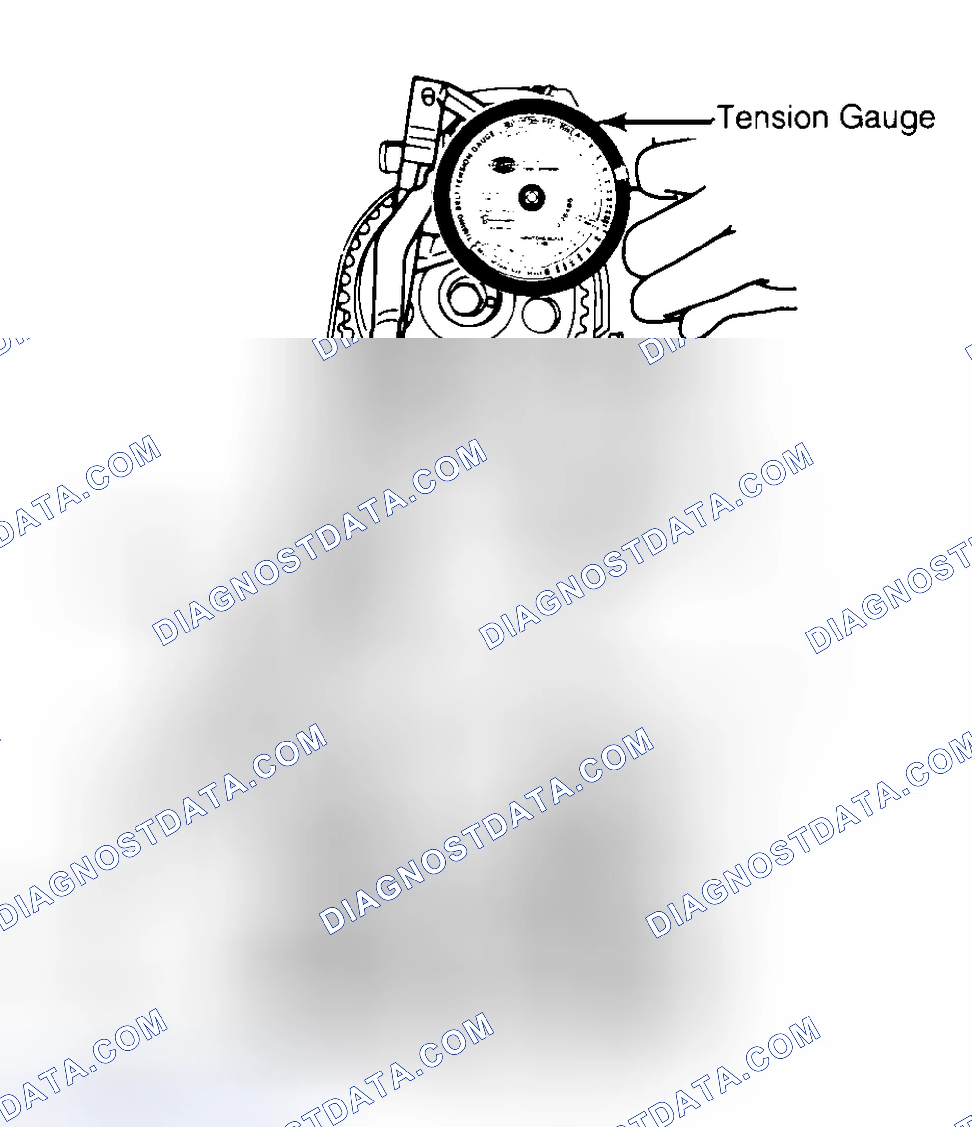 Scheme 3: Adjusting Typical Timing Belt Tension