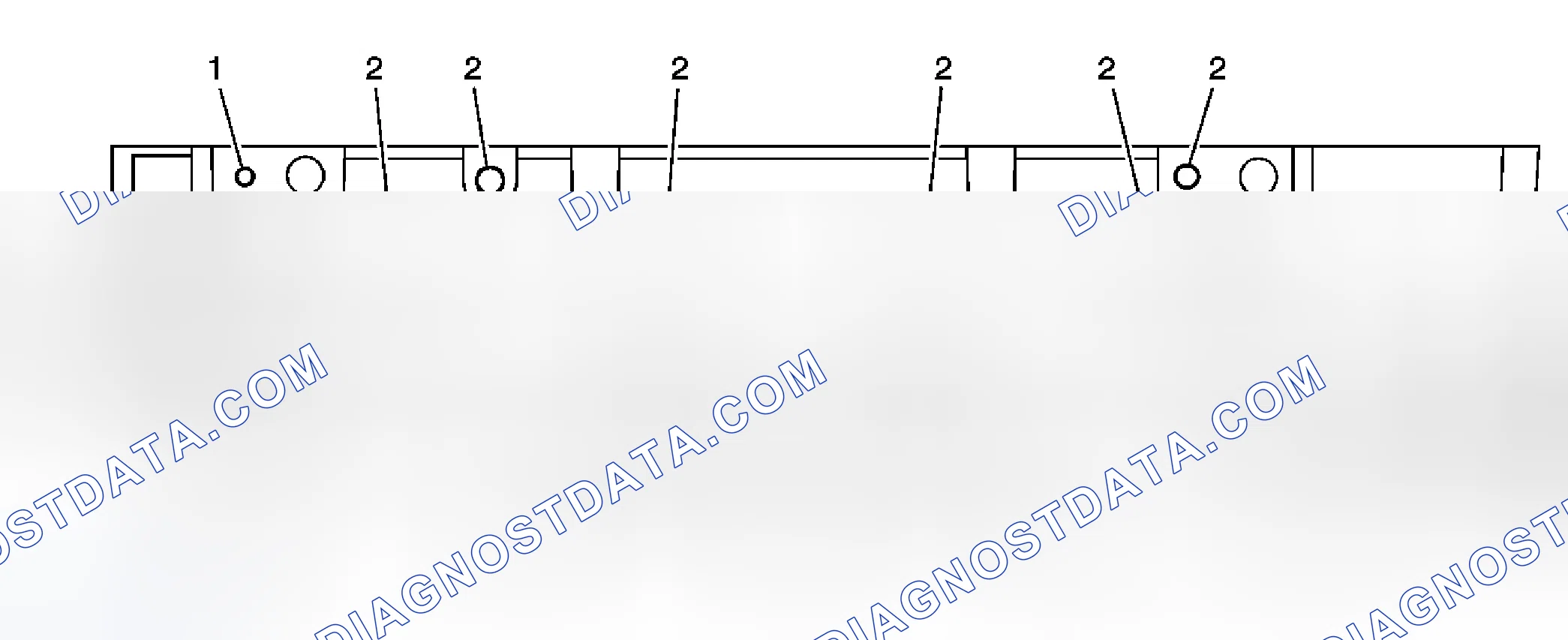 Scheme 47: Cylinder Head - Exhaust Manifold Deck View
