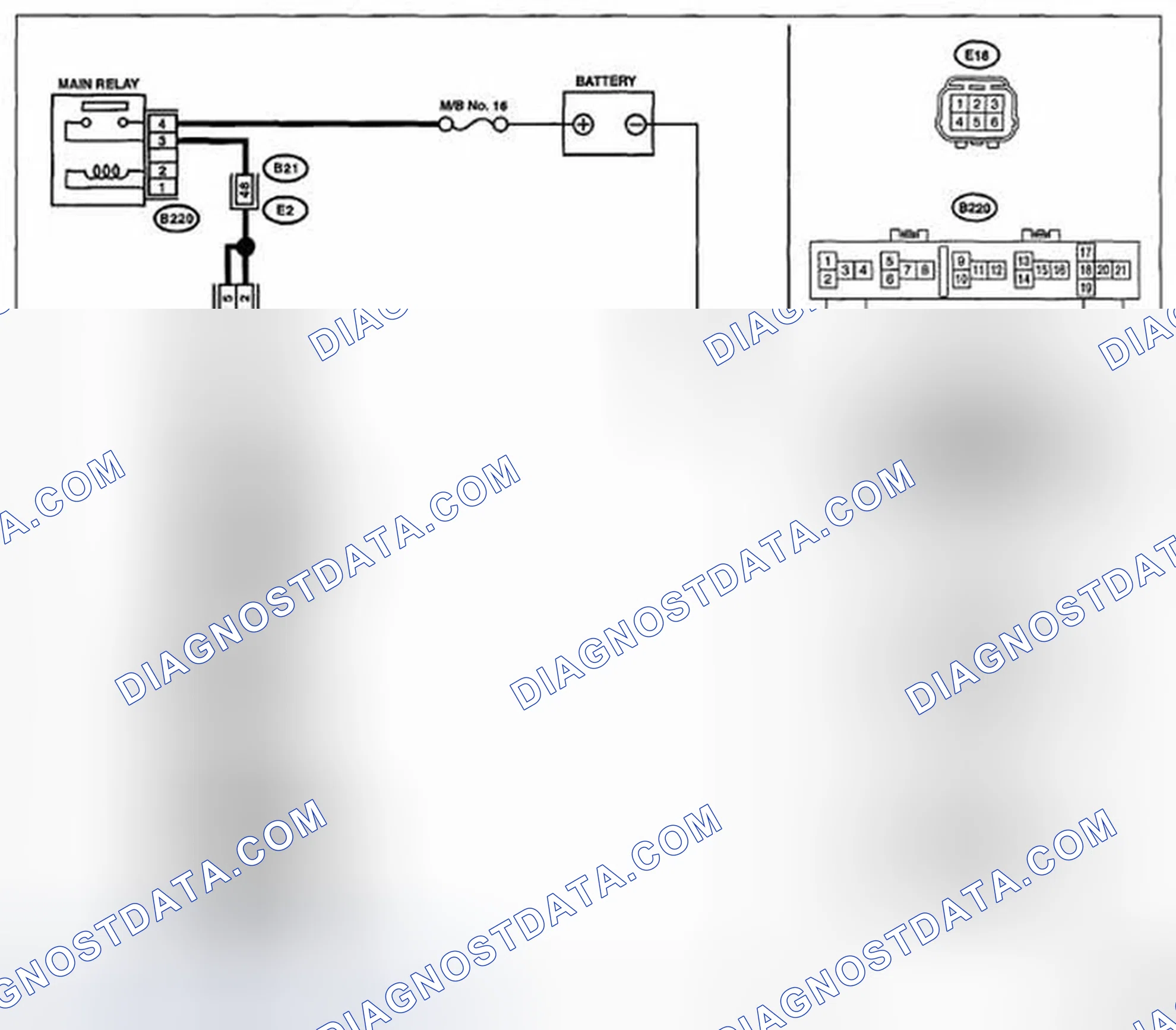 Scheme 18: WIRING DIAGRAM
