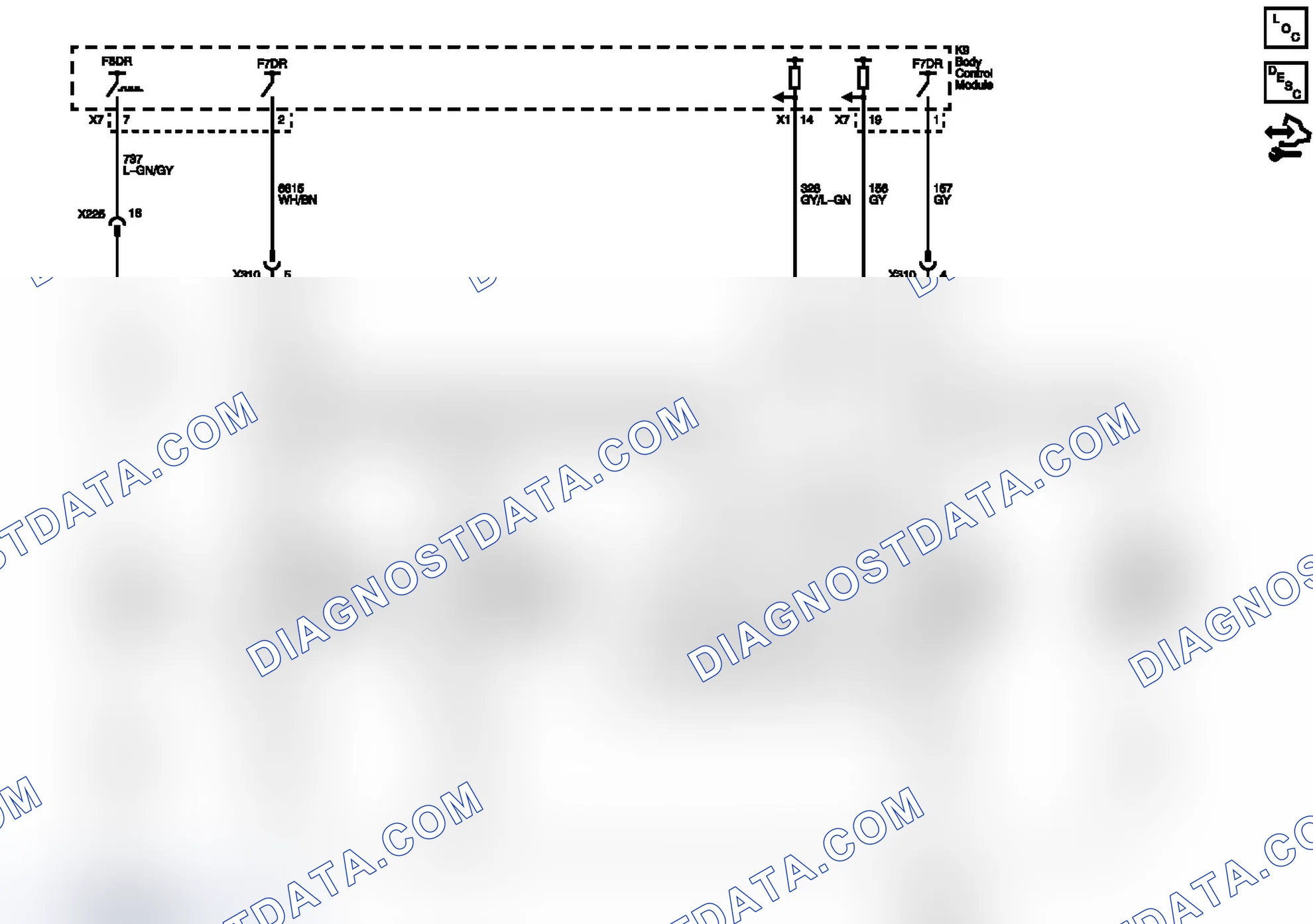 Scheme 6: Interior Lights Wiring Schematics