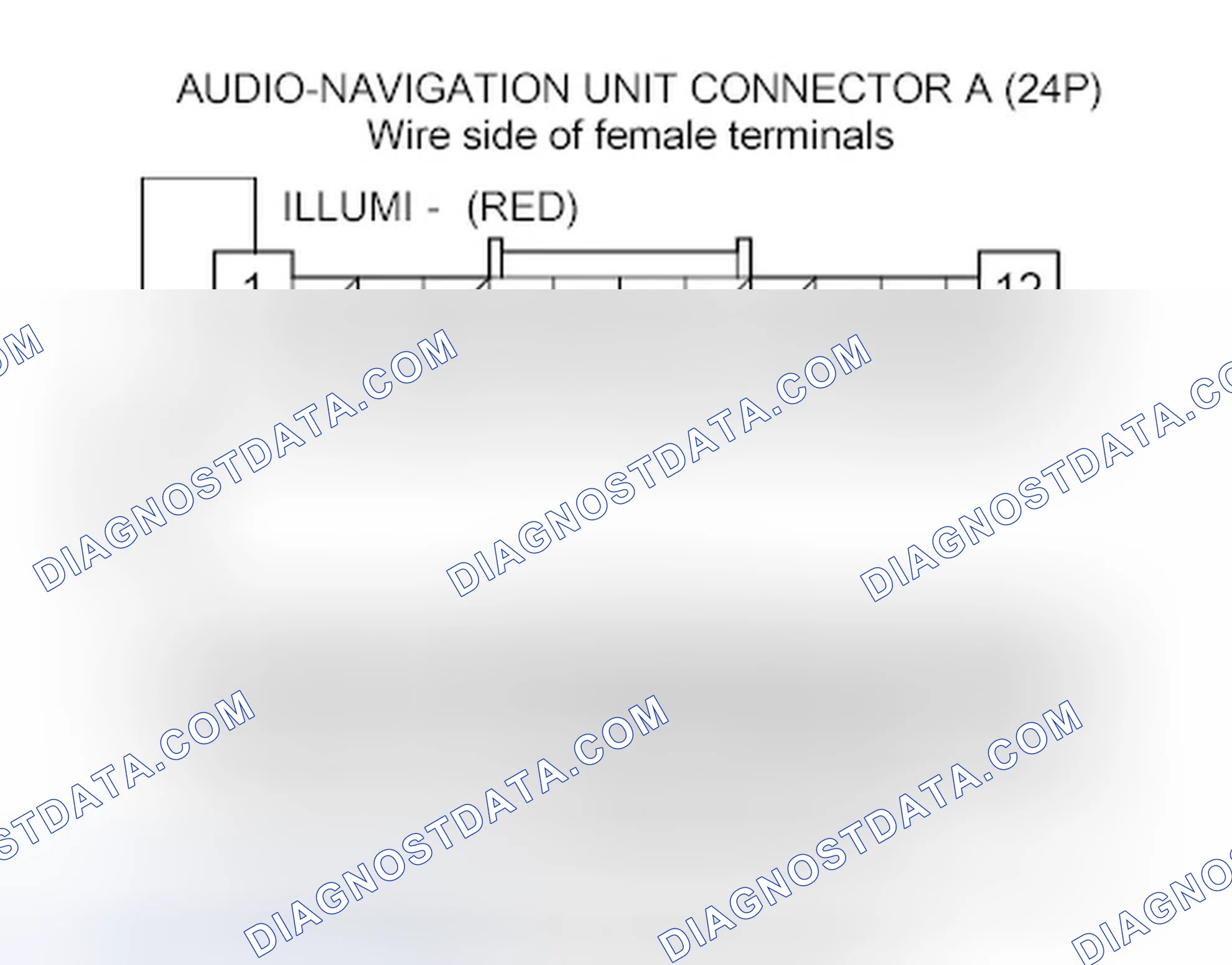 Scheme 108: Navigation Unit Button Illumination Does Not Work (With Navigation)