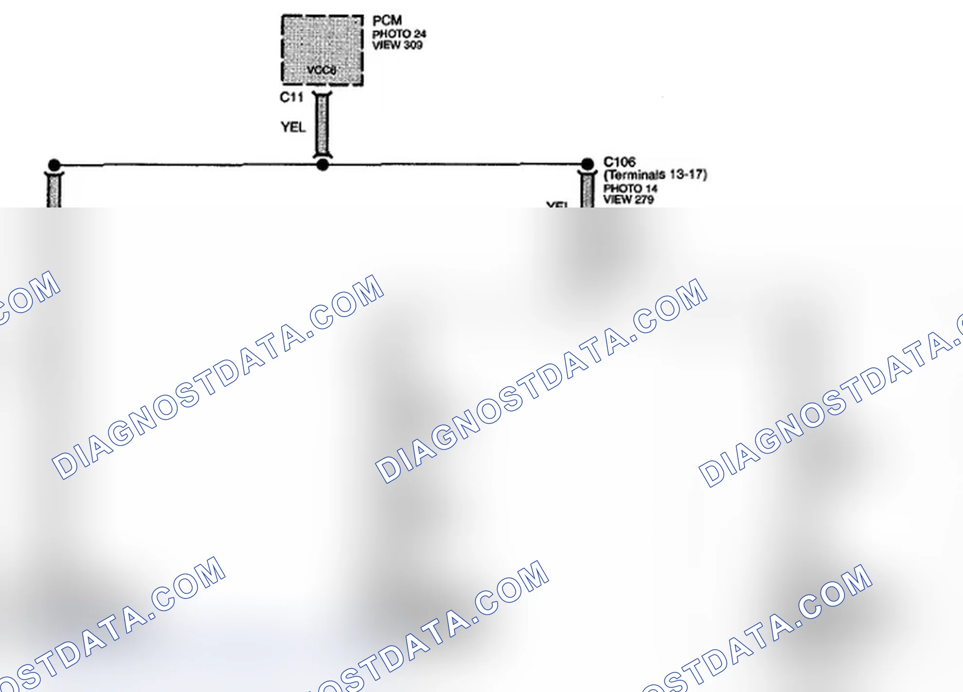 Scheme 139: Reference Voltage For PCM Sensors (VCC2) Circuit Diagram (Page 15-13)