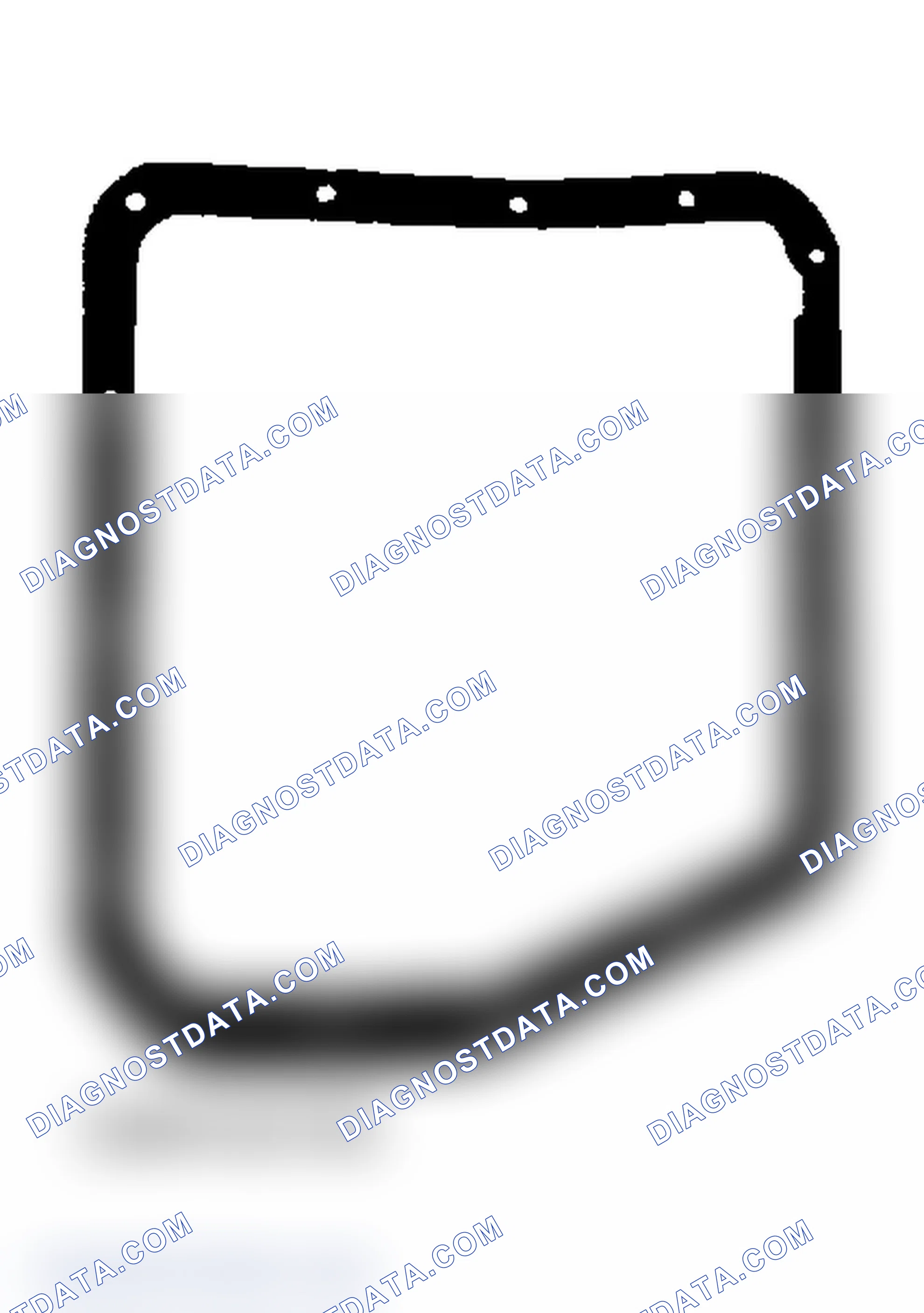 Scheme 6: Identifying Oil Pan Gasket (Toyota A-131L)