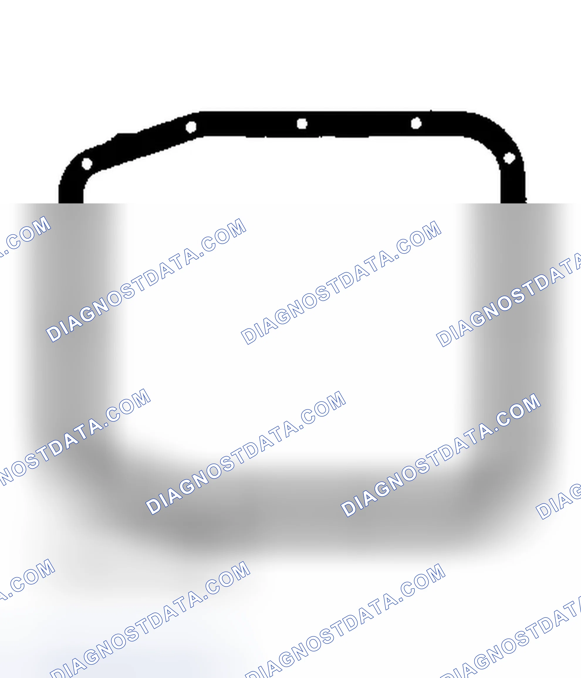 Scheme 82: Identifying Oil Pan Gasket (4R70W)