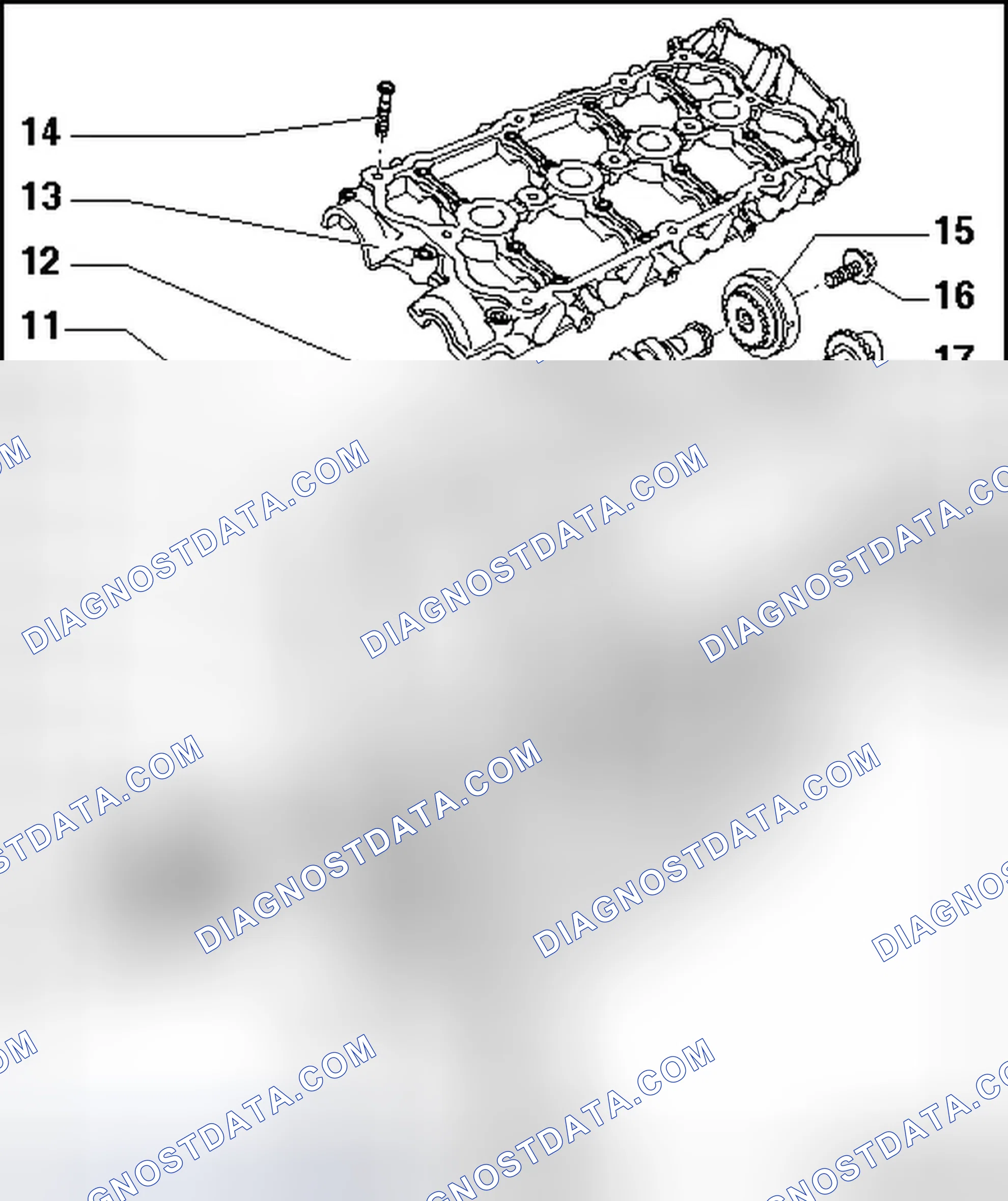 Scheme 121: VALVETRAIN OVERVIEW