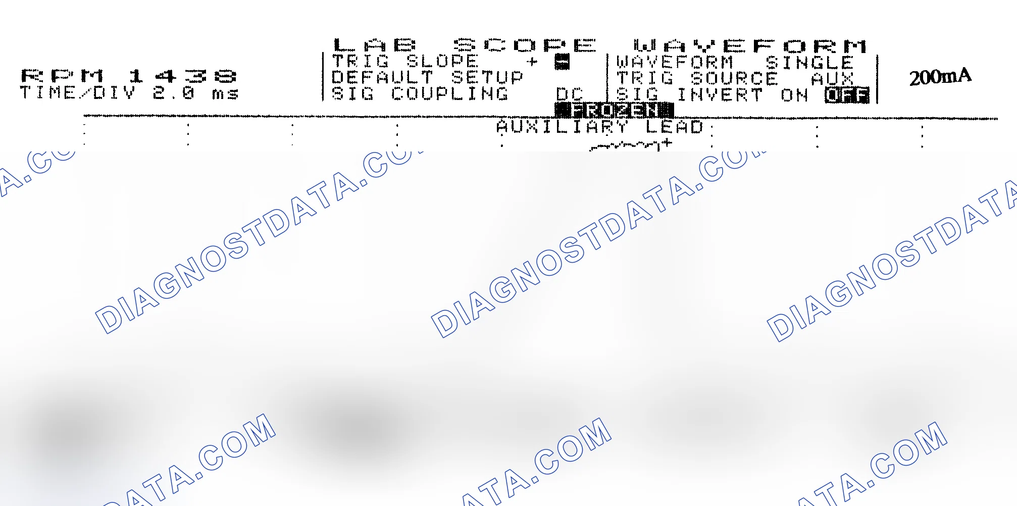 Scheme 15: Single Injector w/Normal Current Flow - Current Pattern
