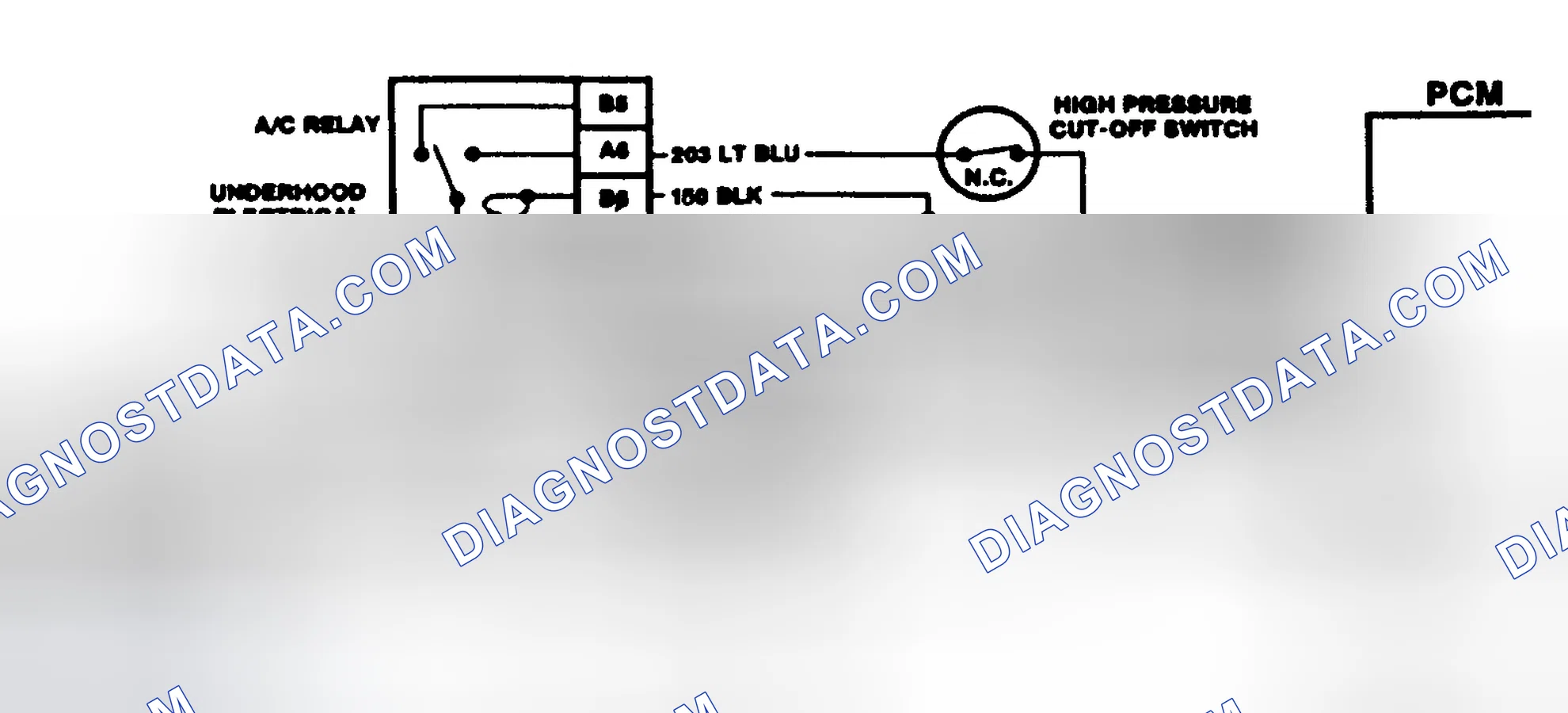 Scheme 2: A/C REQUEST SIGNAL CIRCUIT DIAGNOSIS 6.5L - VIN F, P & S
