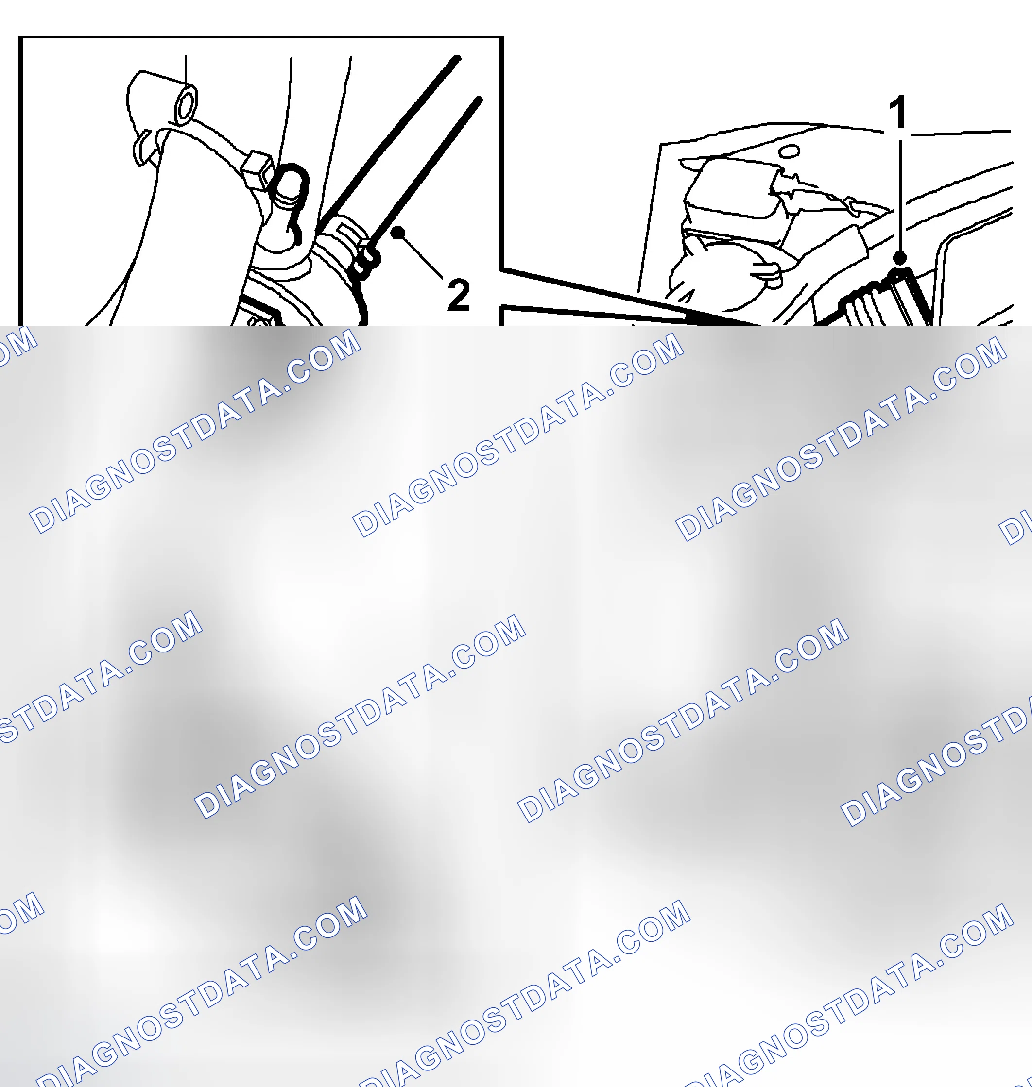 Scheme 61: Detaching Intake Hose
