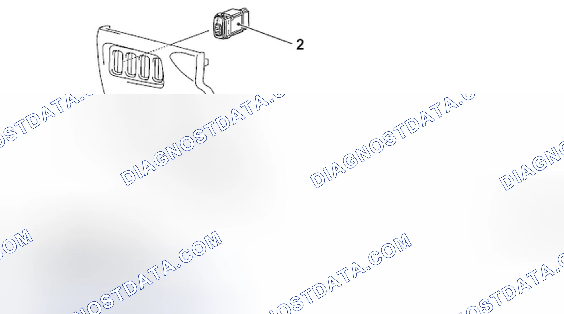 Scheme 38: HEADLIGHT LEVELING SWITCH REMOVAL AND INSTALLATION