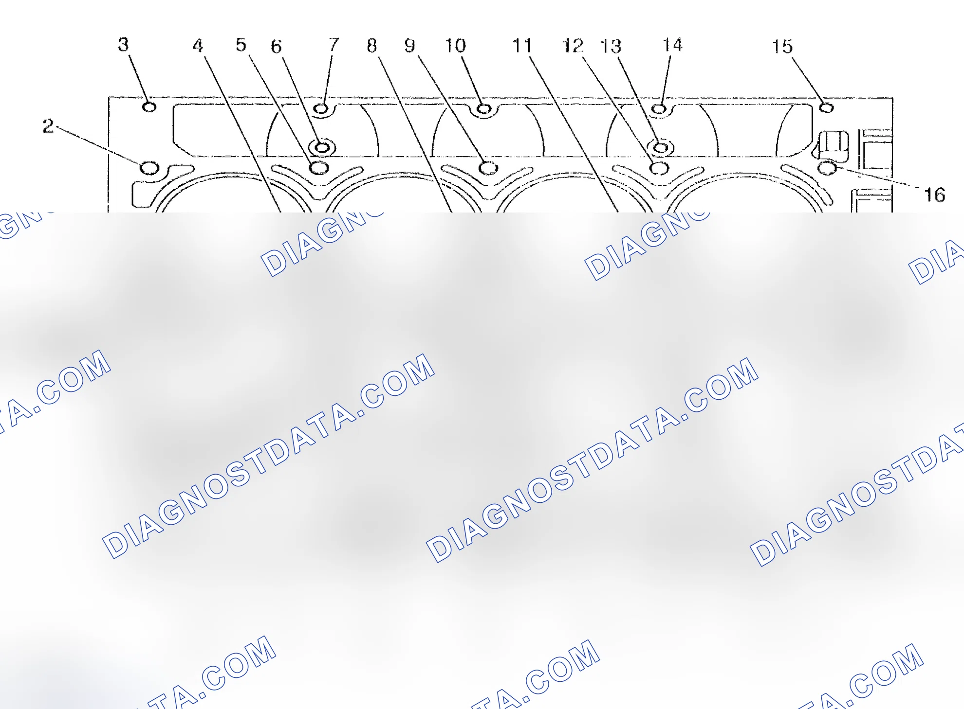 Scheme 9: Engine Block - Right Side View