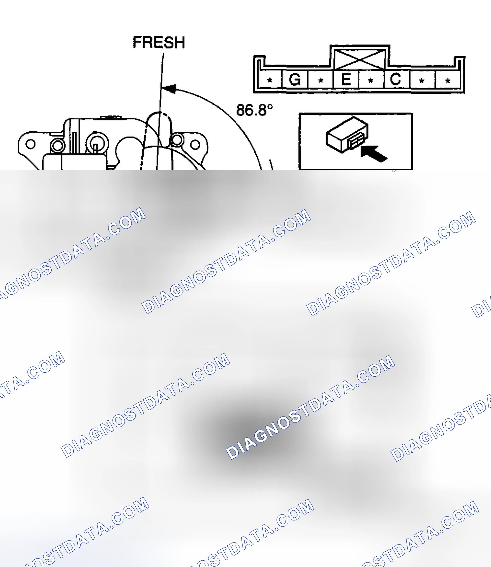 Scheme 50: AIR INTAKE ACTUATOR INSPECTION