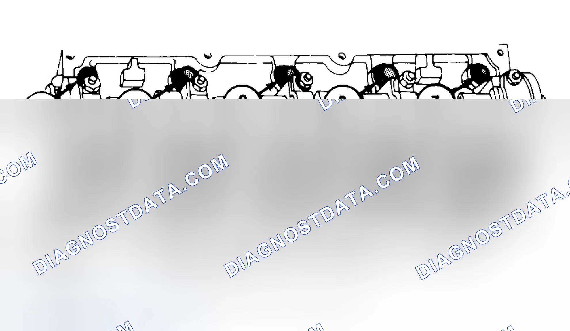 Scheme 7: Typical Cylinder Head Tightening or Loosening Sequence