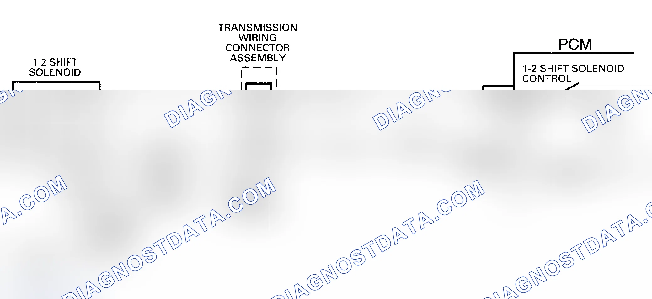 Scheme 86: Code 82 Schematic (5.7L) Transmission 1-2 Error
