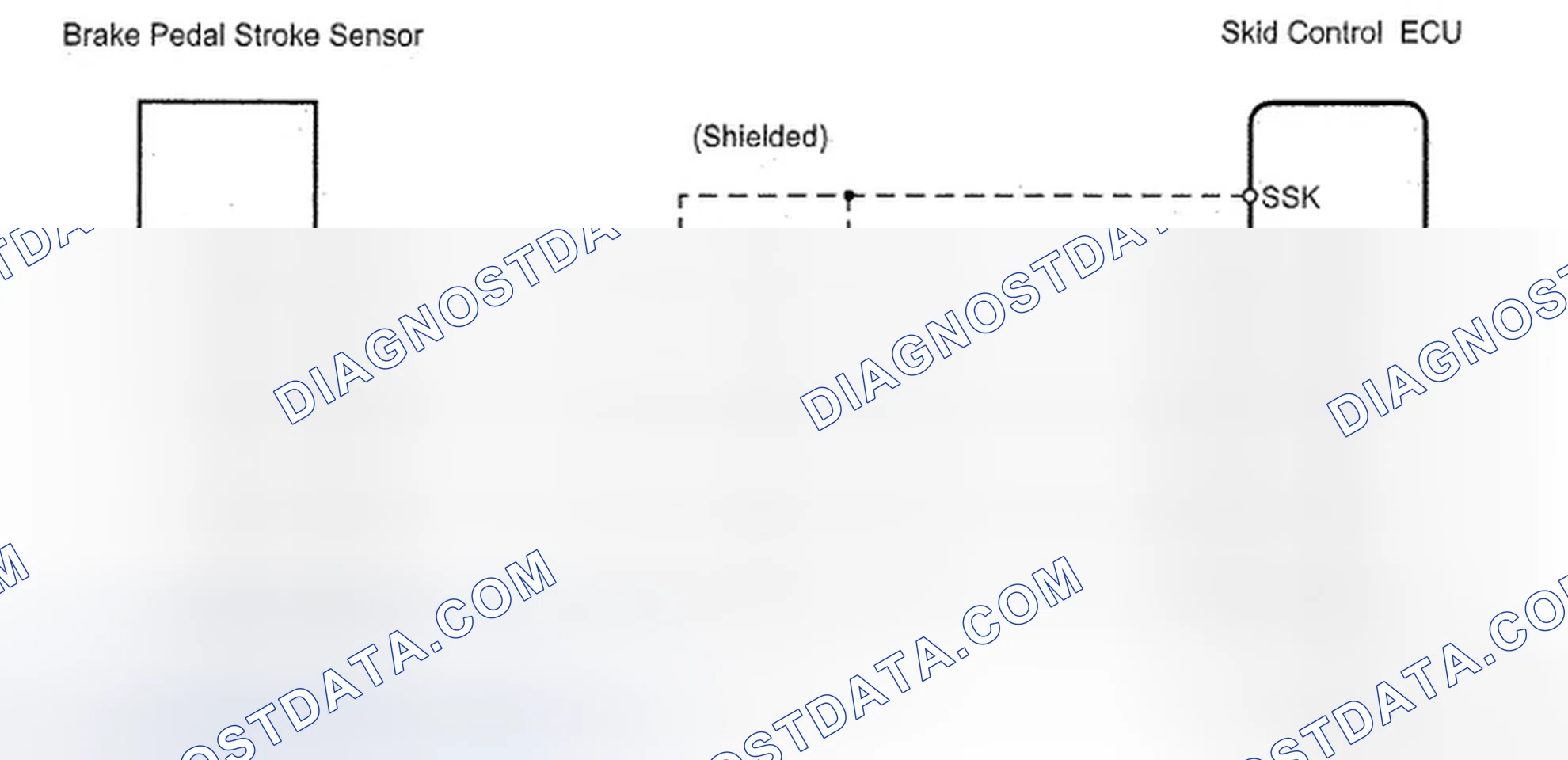 Scheme 13: Stroke Sensor Malfunction - Wiring Diagram