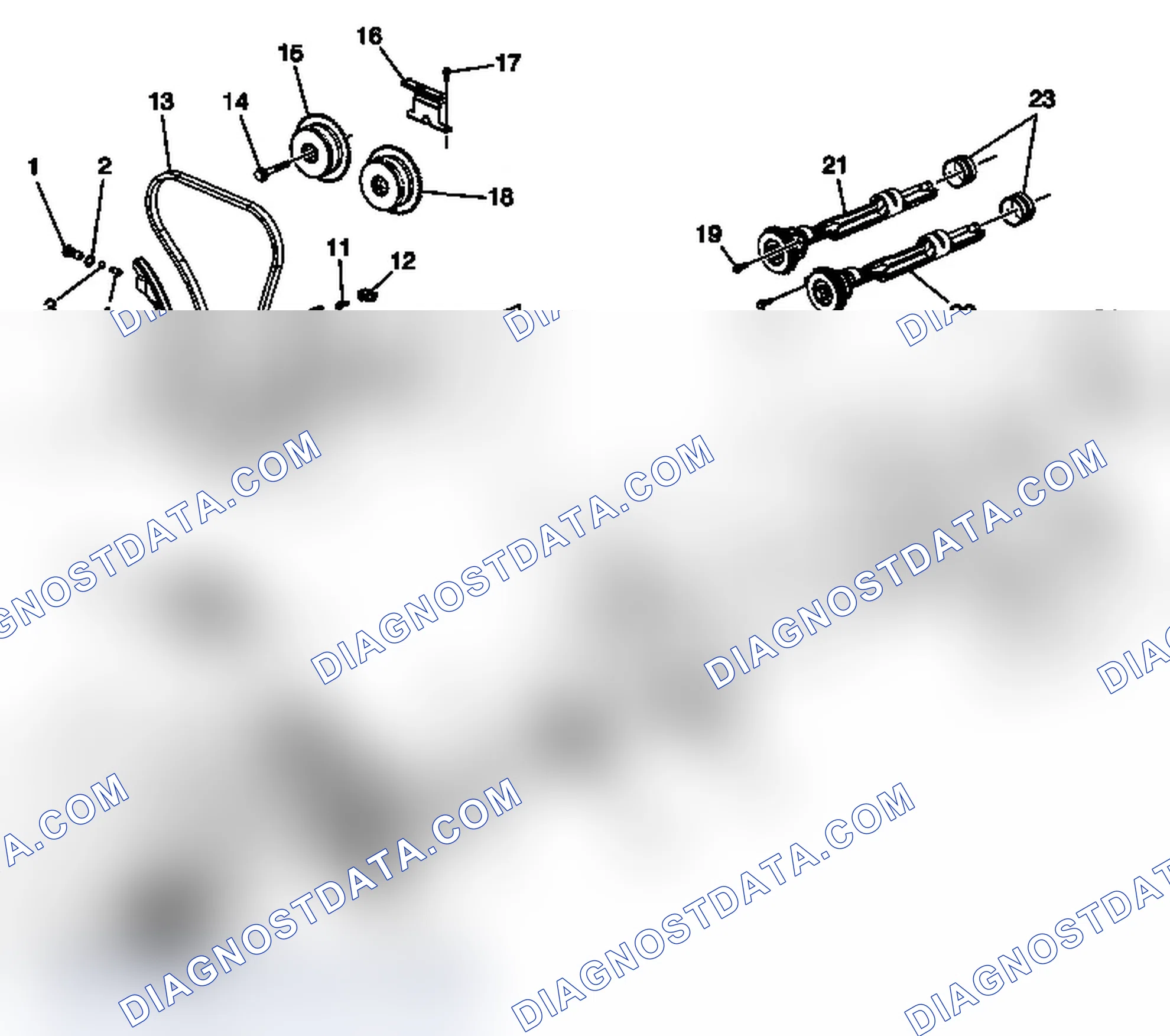 Scheme 21: Timing Chain and Components
