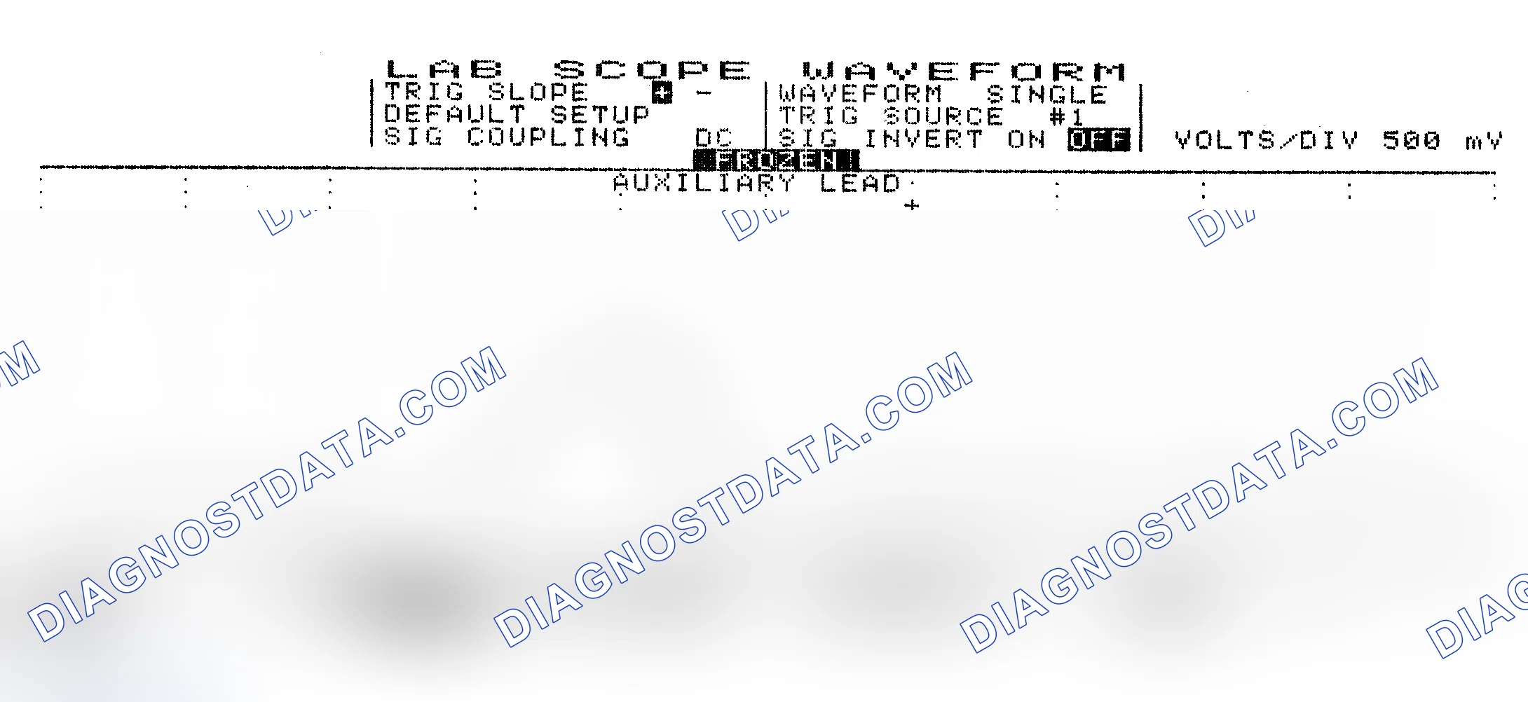 Scheme 10: Single Injector w/Excessive Current Flow - Current Pattern