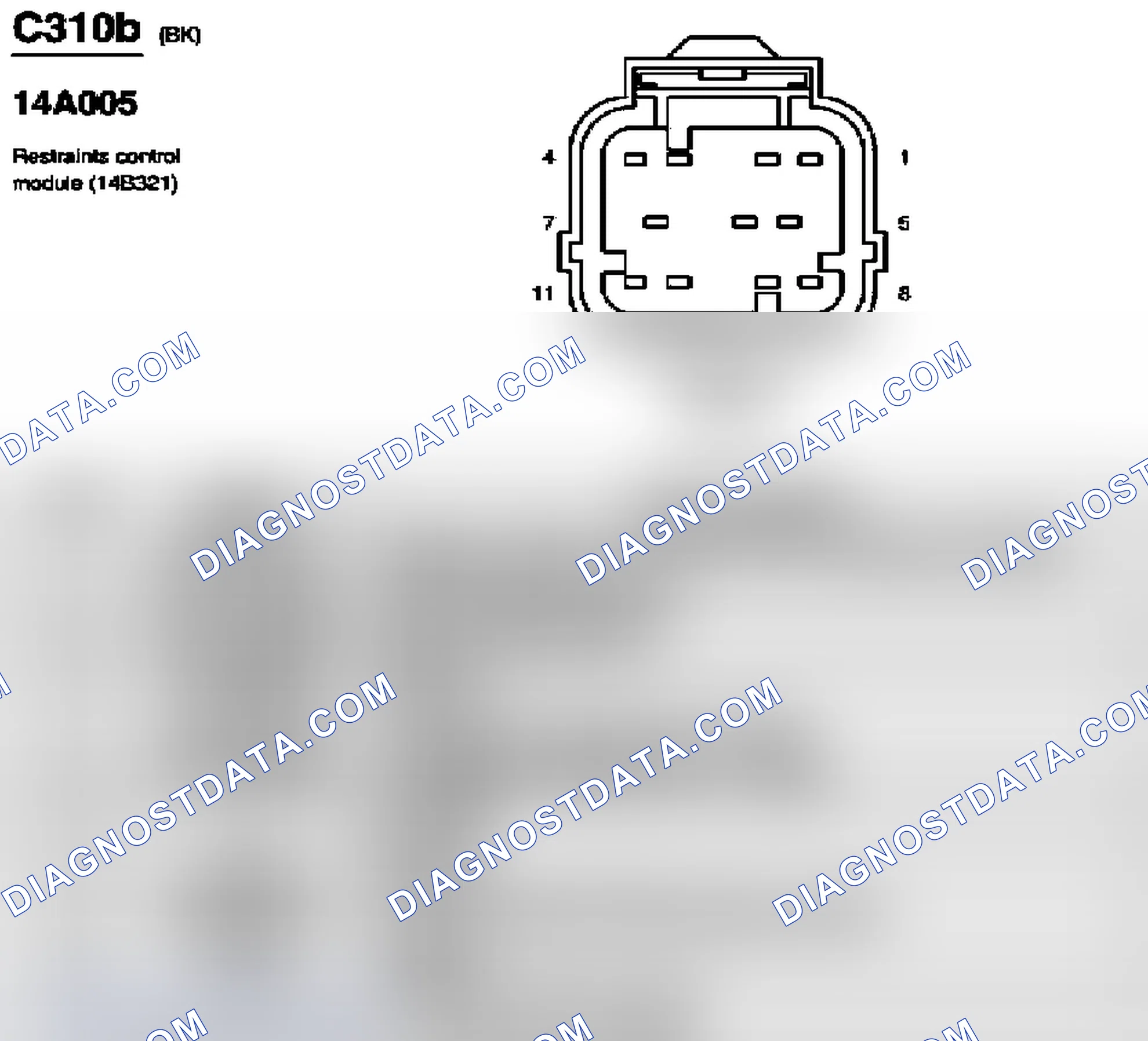 Scheme 120: Identifying Connectors C310B & C311