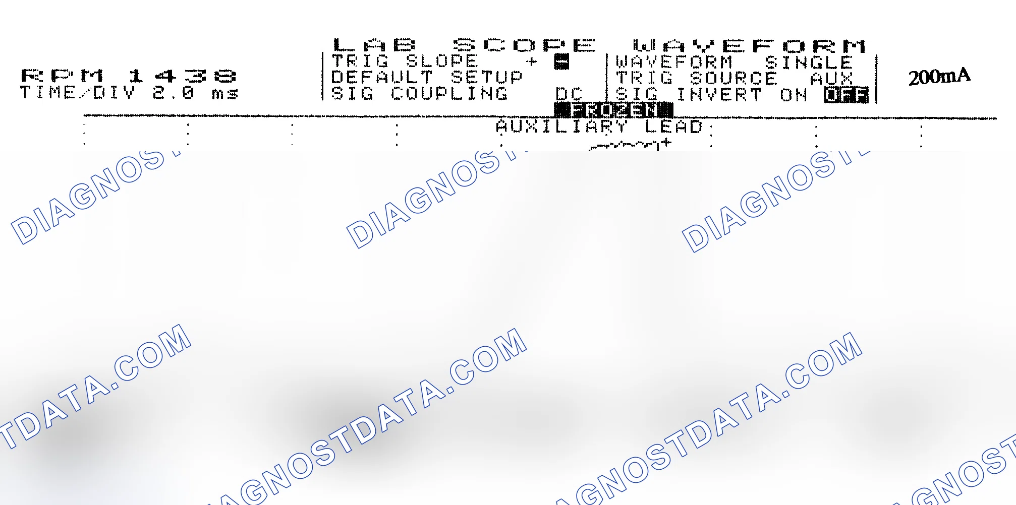Scheme 15: Single Injector w/Normal Current Flow - Current Pattern