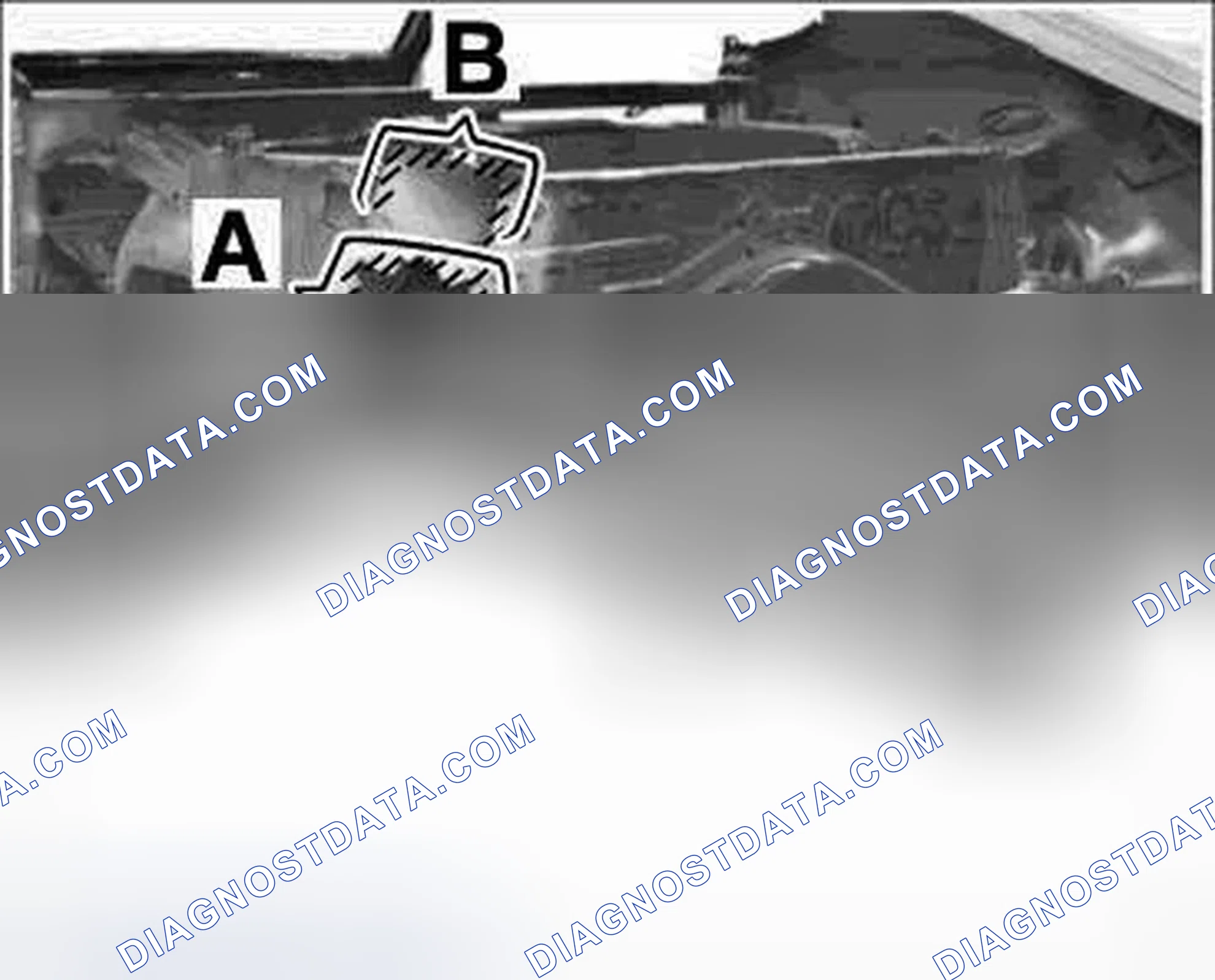 Scheme 1295: Preparing connection areas of the body for installing the inner rear wheel housing