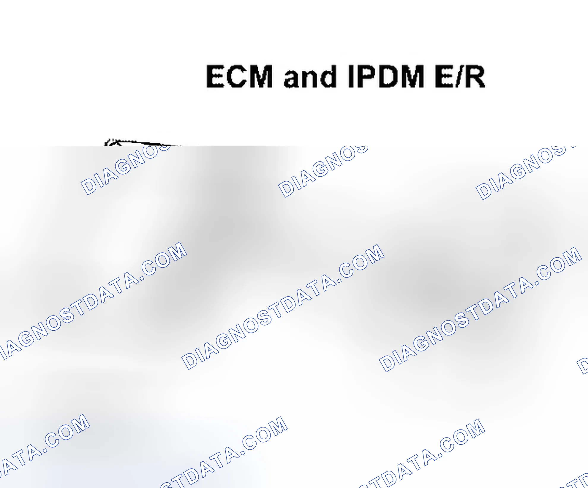 Scheme 730: ECM AND IPDM E/R INTERNAL CIRCUIT INSPECTION