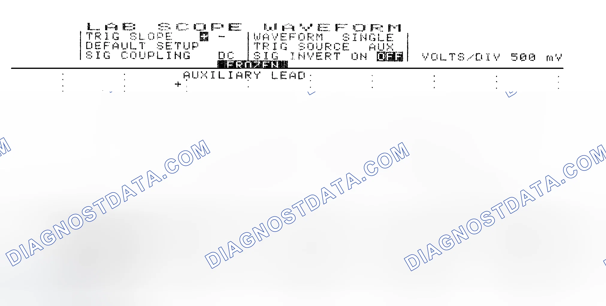 Scheme 14: Single Injector w/Excessive Current Flow - Current Pattern