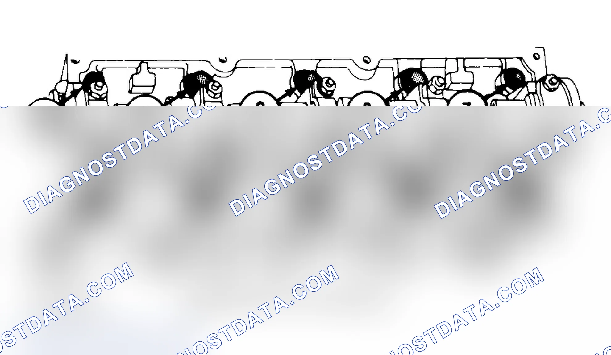 Scheme 3: Typical Cylinder Head Tightening or Loosening Sequence